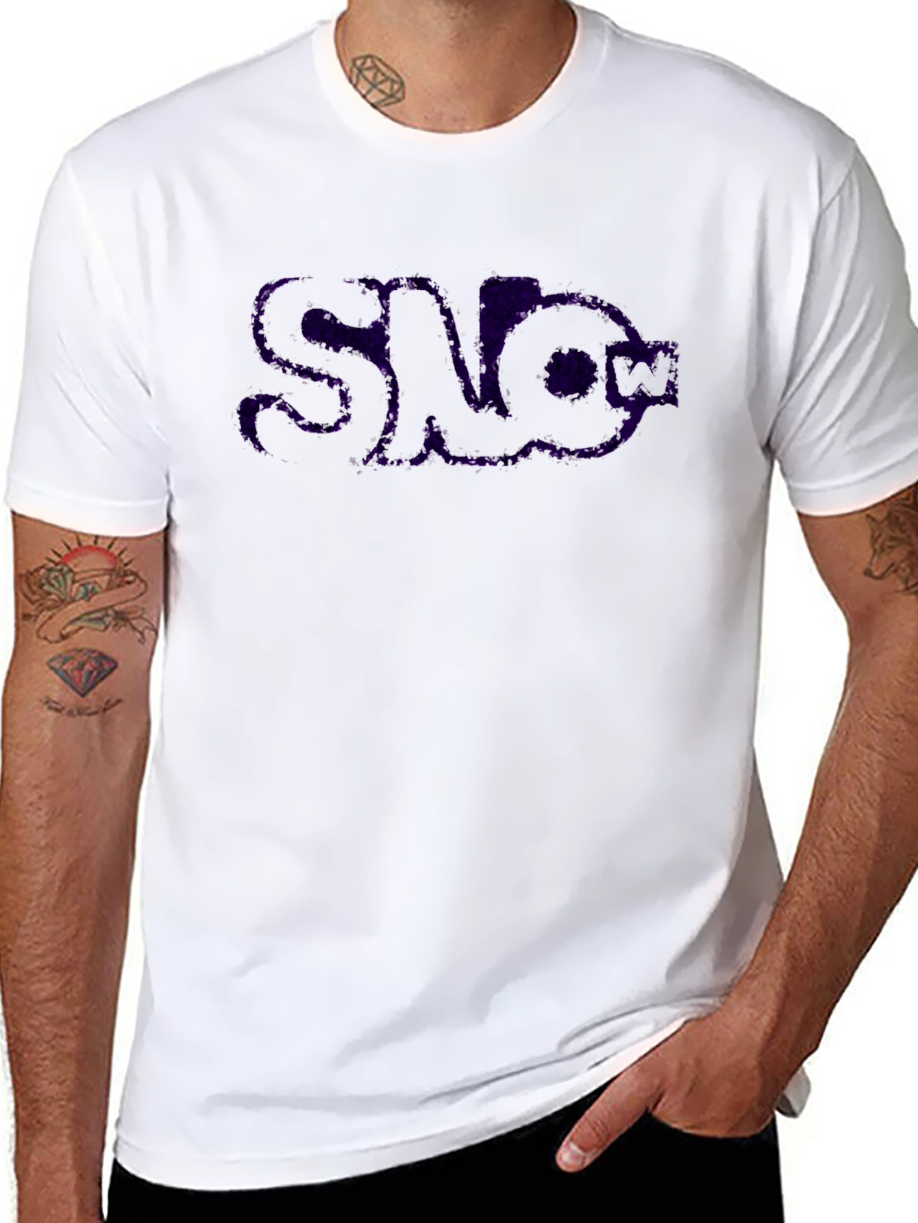 Camiseta Negra SAD Estilo Galaxia