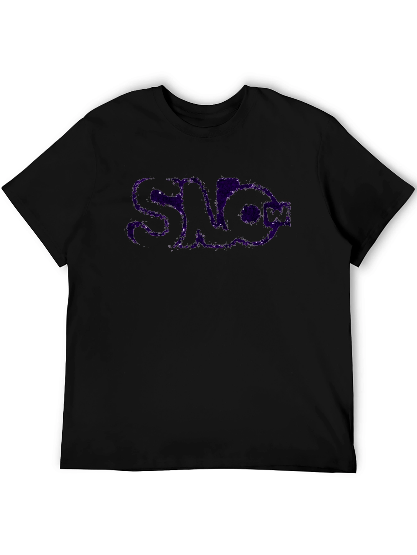 Camiseta Negra SAD Estilo Galaxia