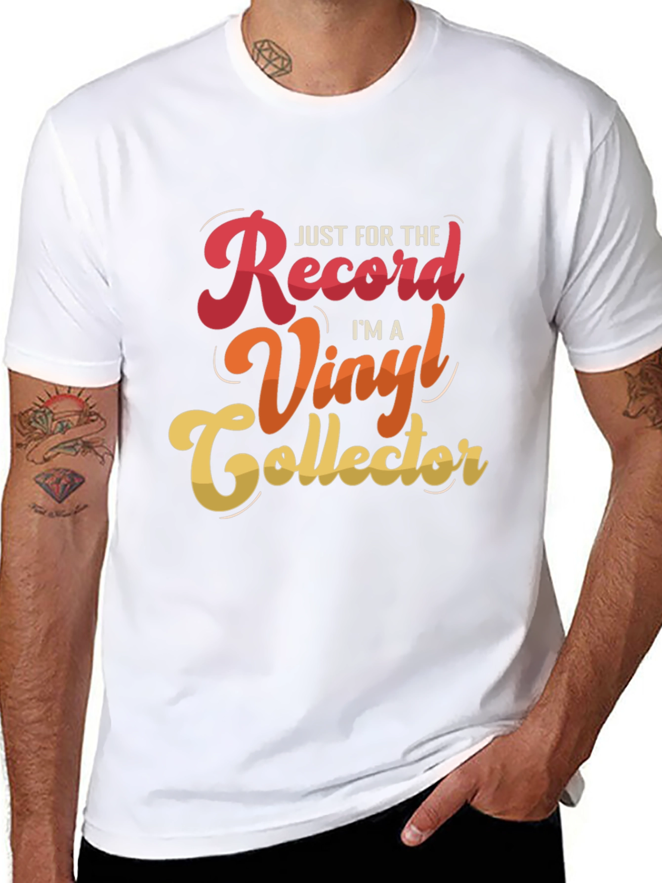 Camiseta Negra Vinyl Collector