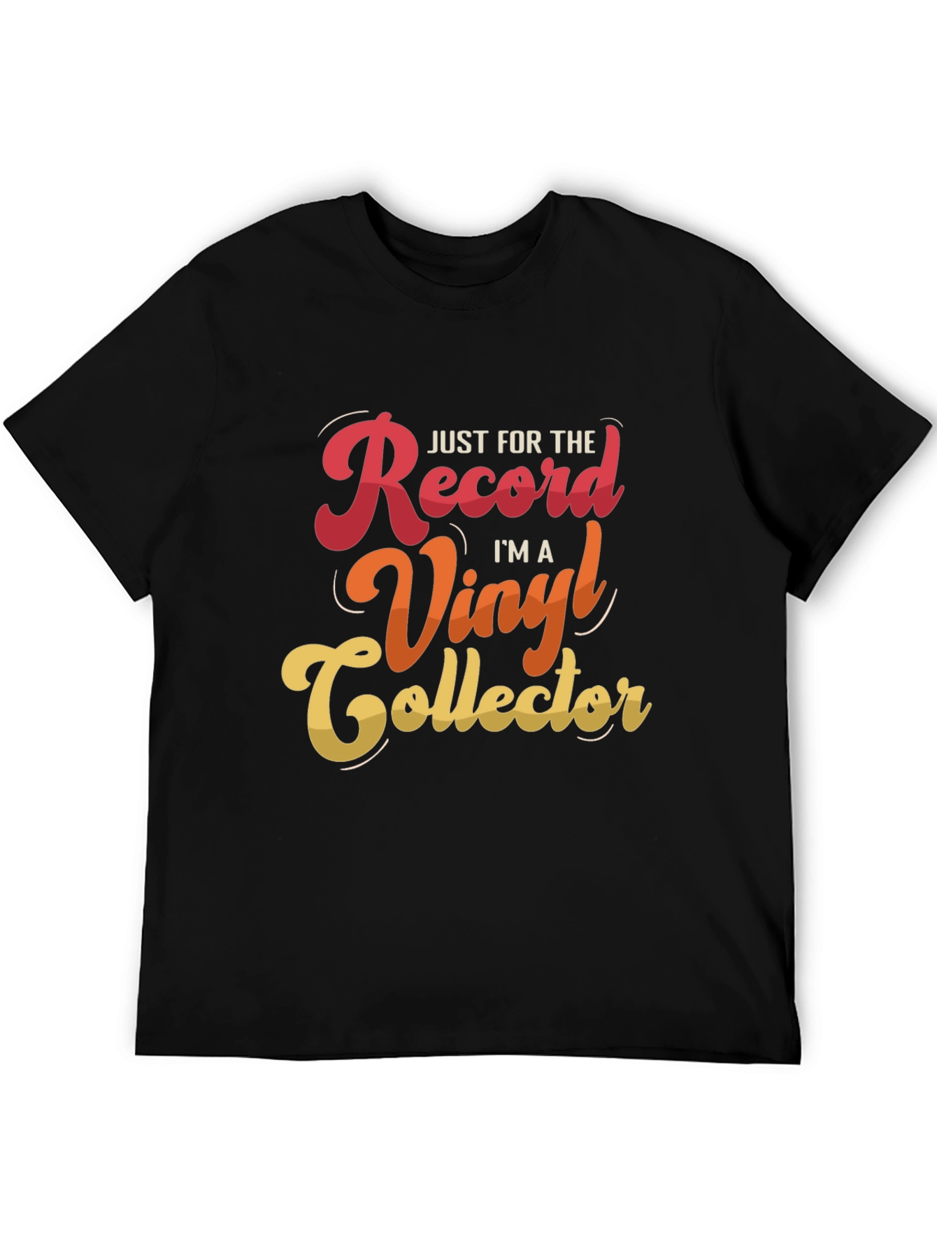 Camiseta Negra Vinyl Collector