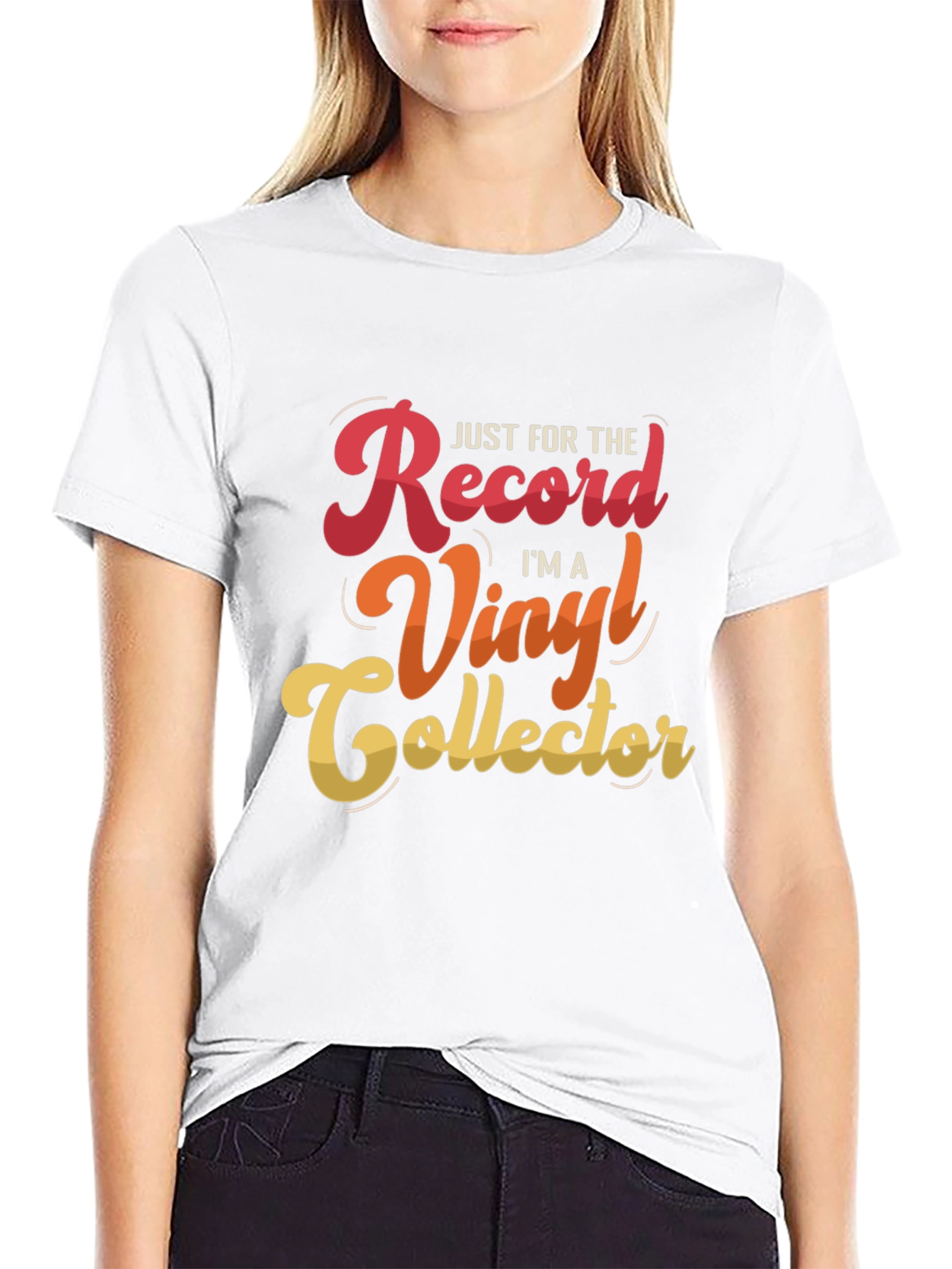 Camiseta Negra Vinyl Collector