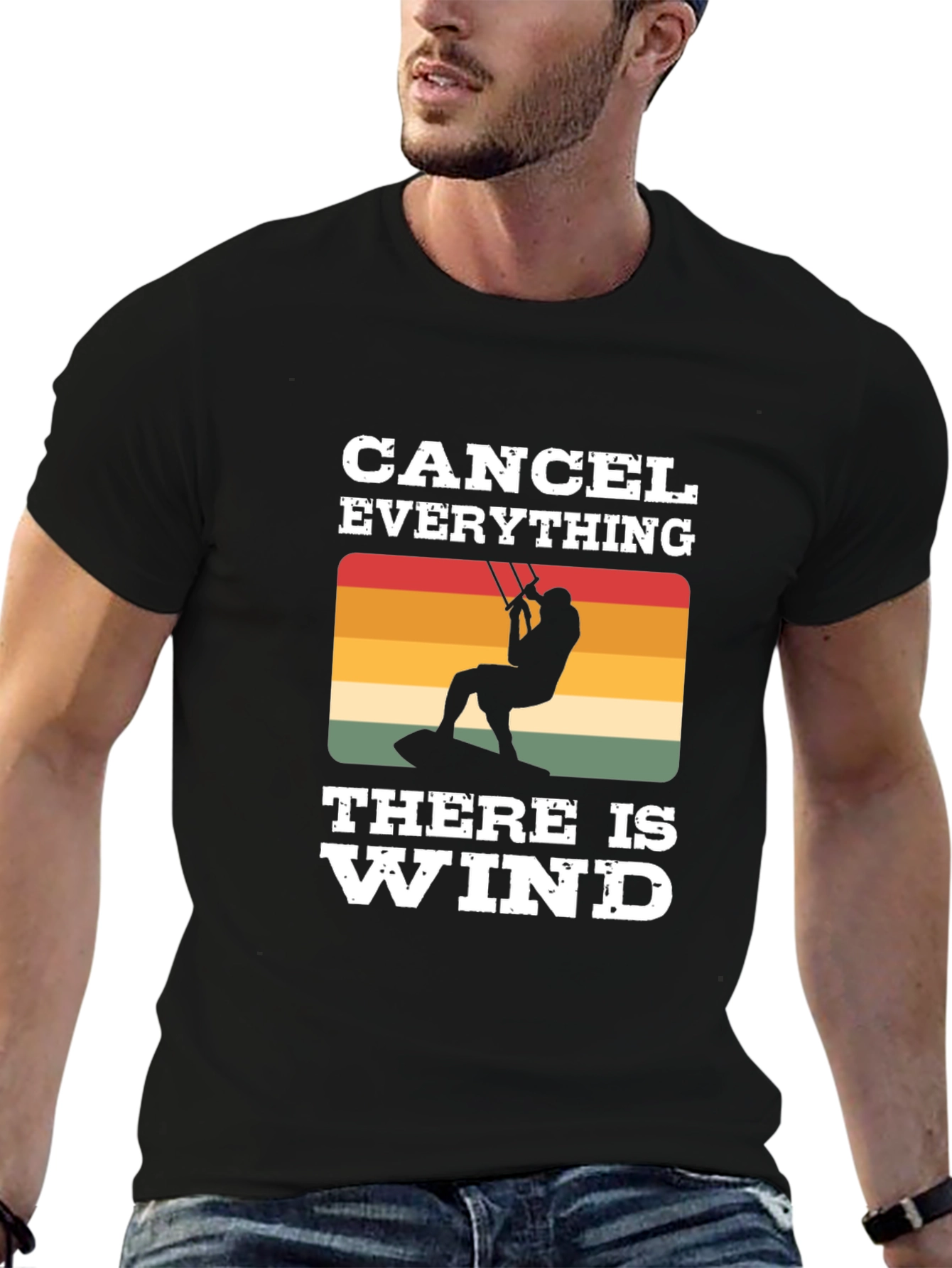 Camiseta Cancelar Todo - Hay Viento Kitesurf