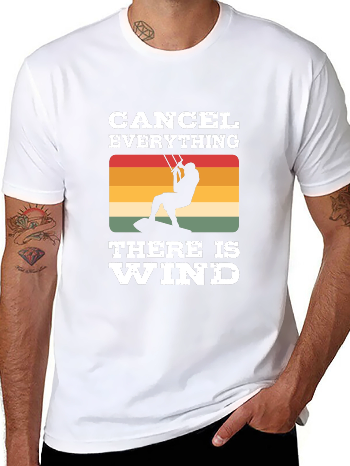 Camiseta Cancelar Todo - Hay Viento Kitesurf