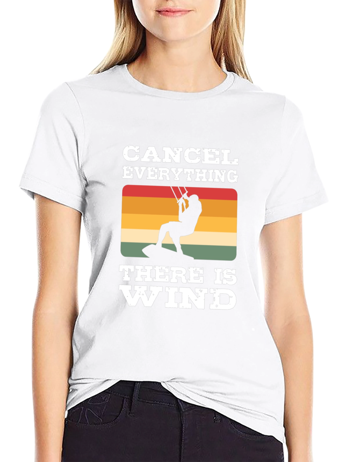 Camiseta Cancelar Todo - Hay Viento Kitesurf
