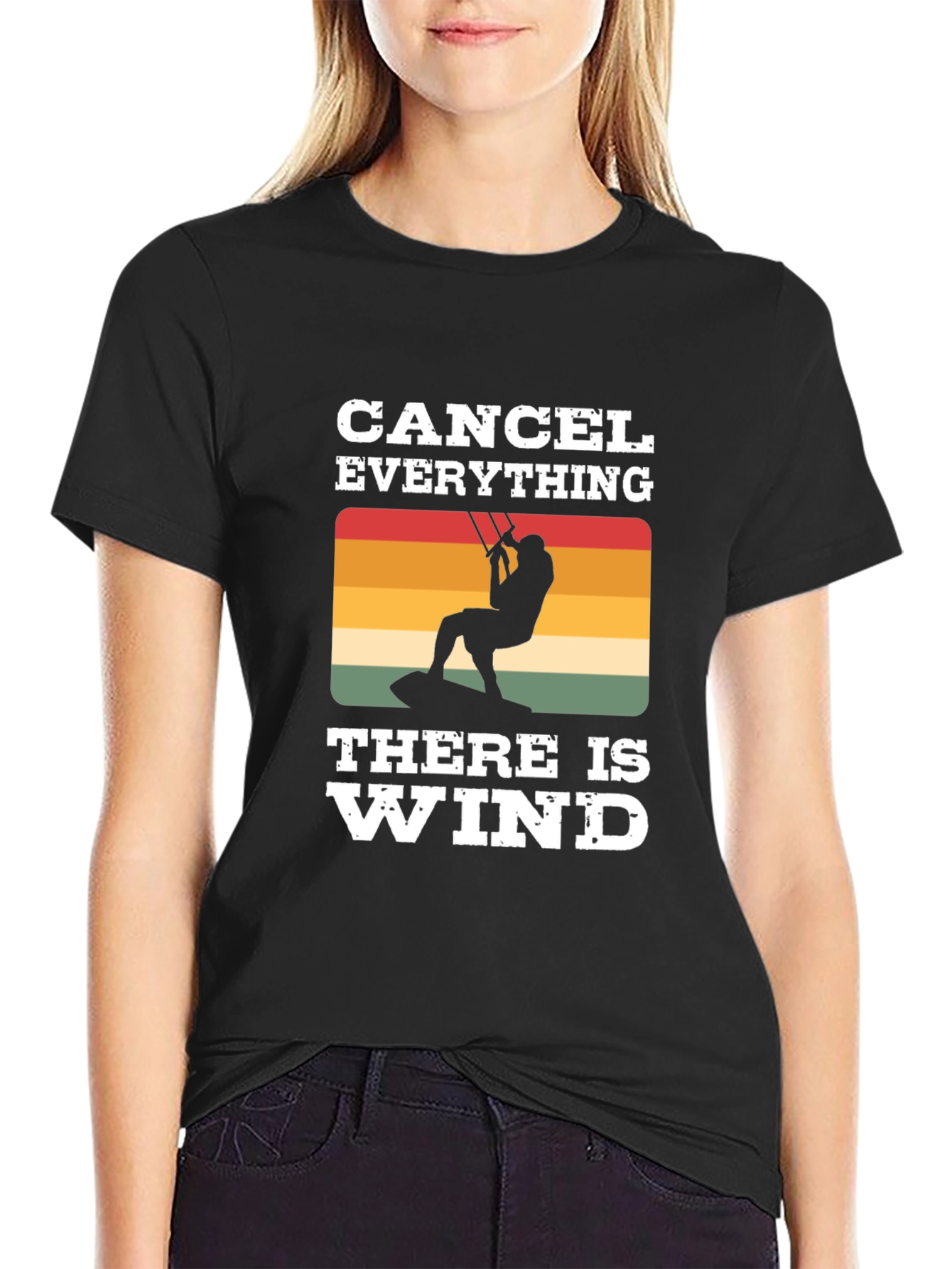 Camiseta Cancelar Todo - Hay Viento Kitesurf