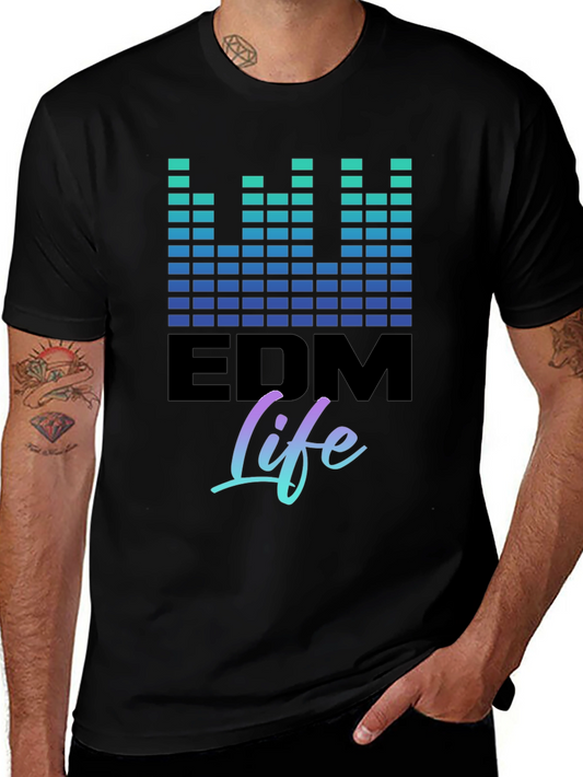 Camiseta EDM Life: Música Electrónica con Estilo