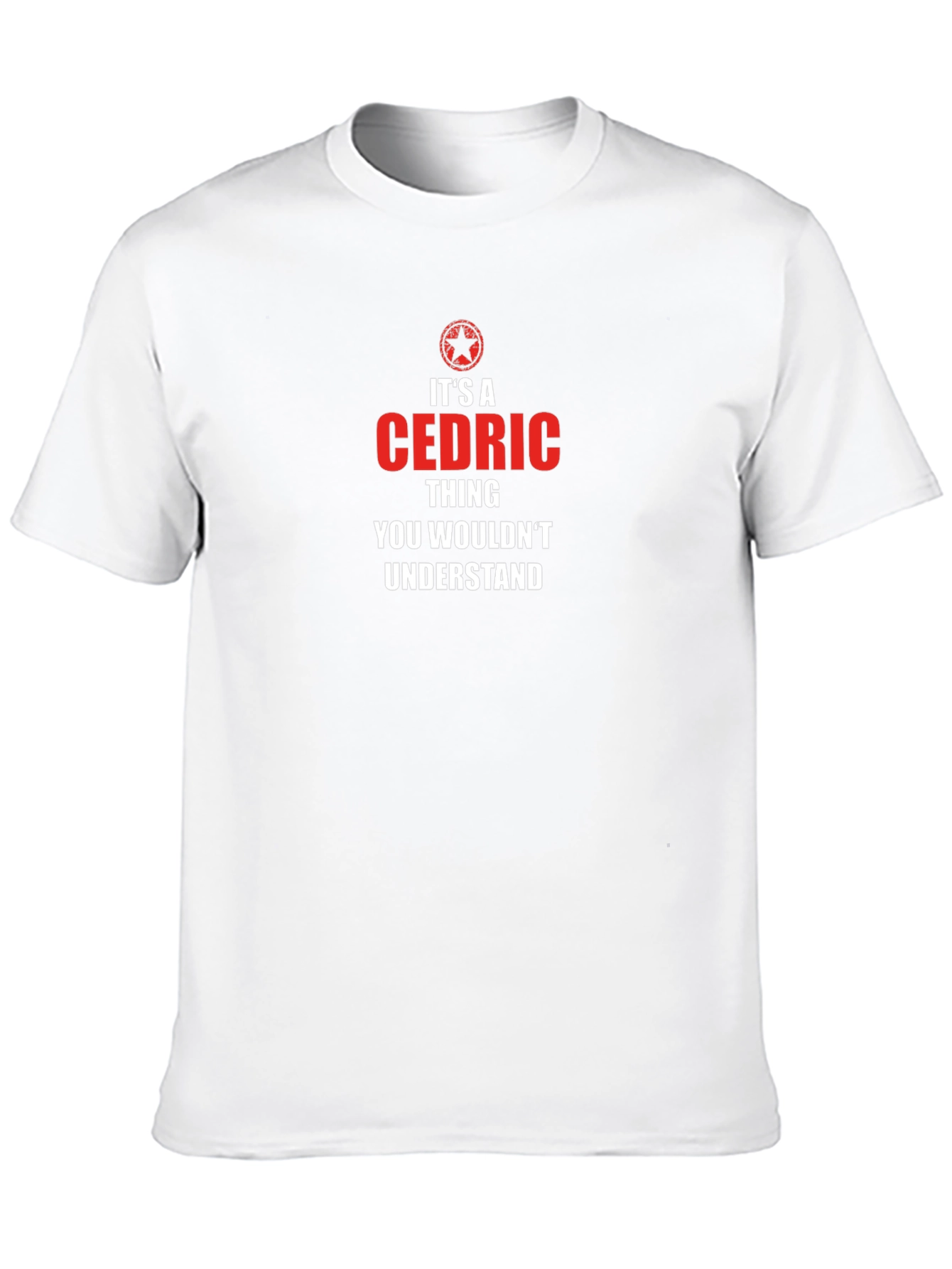 Camiseta Negra Cedric Thing para Fanáticos