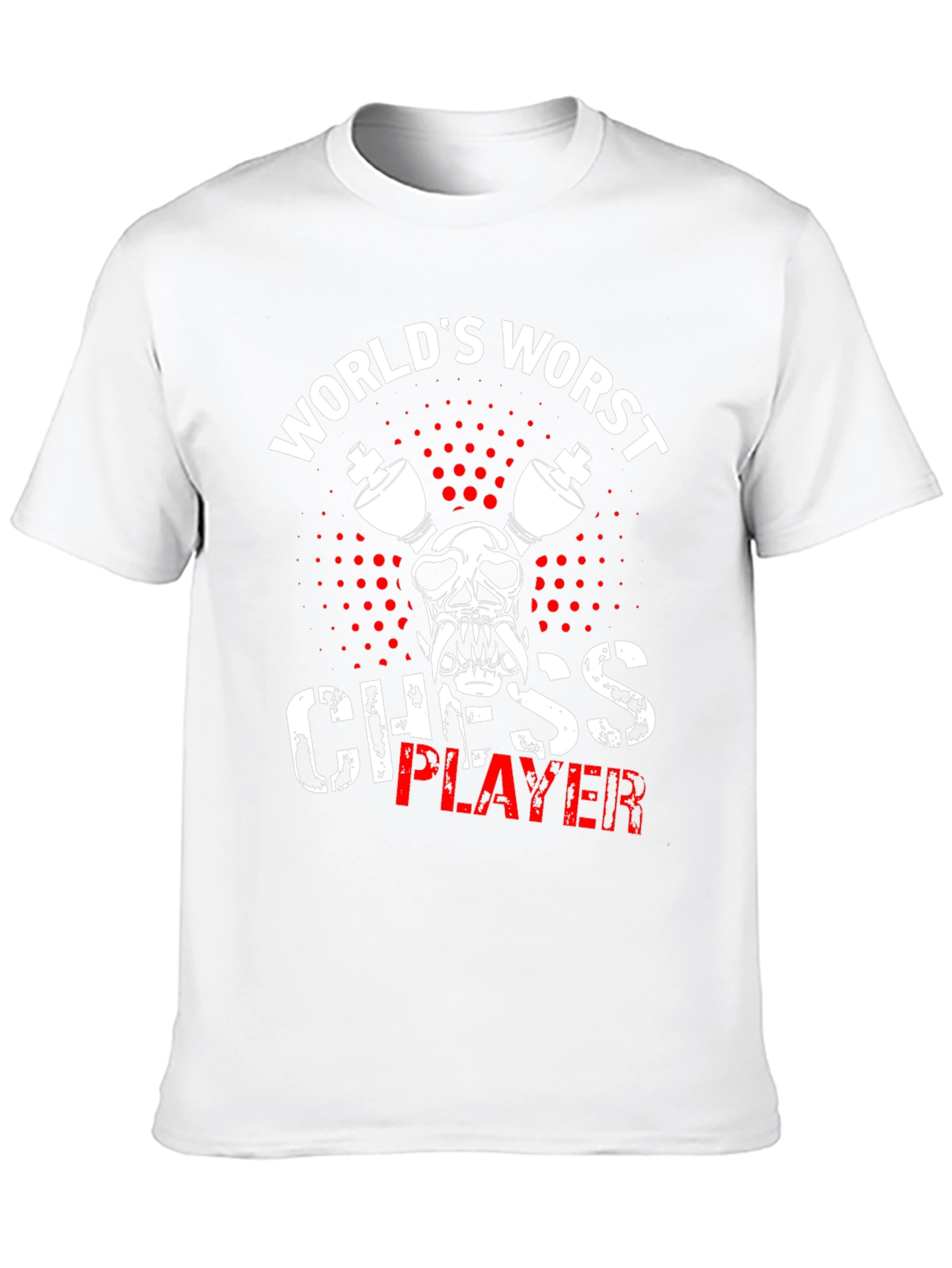 Camiseta Negra Ajedrez El Peor Jugador