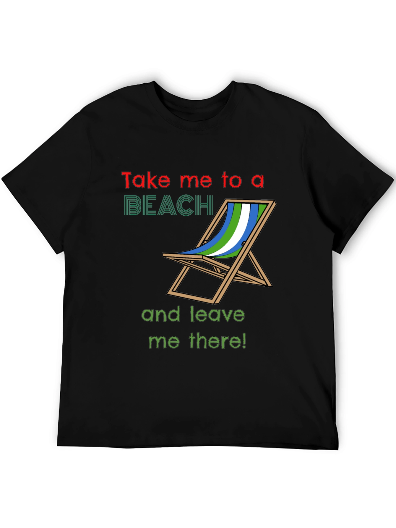 Beach Lover T-Shirt - Take Me To A Beach