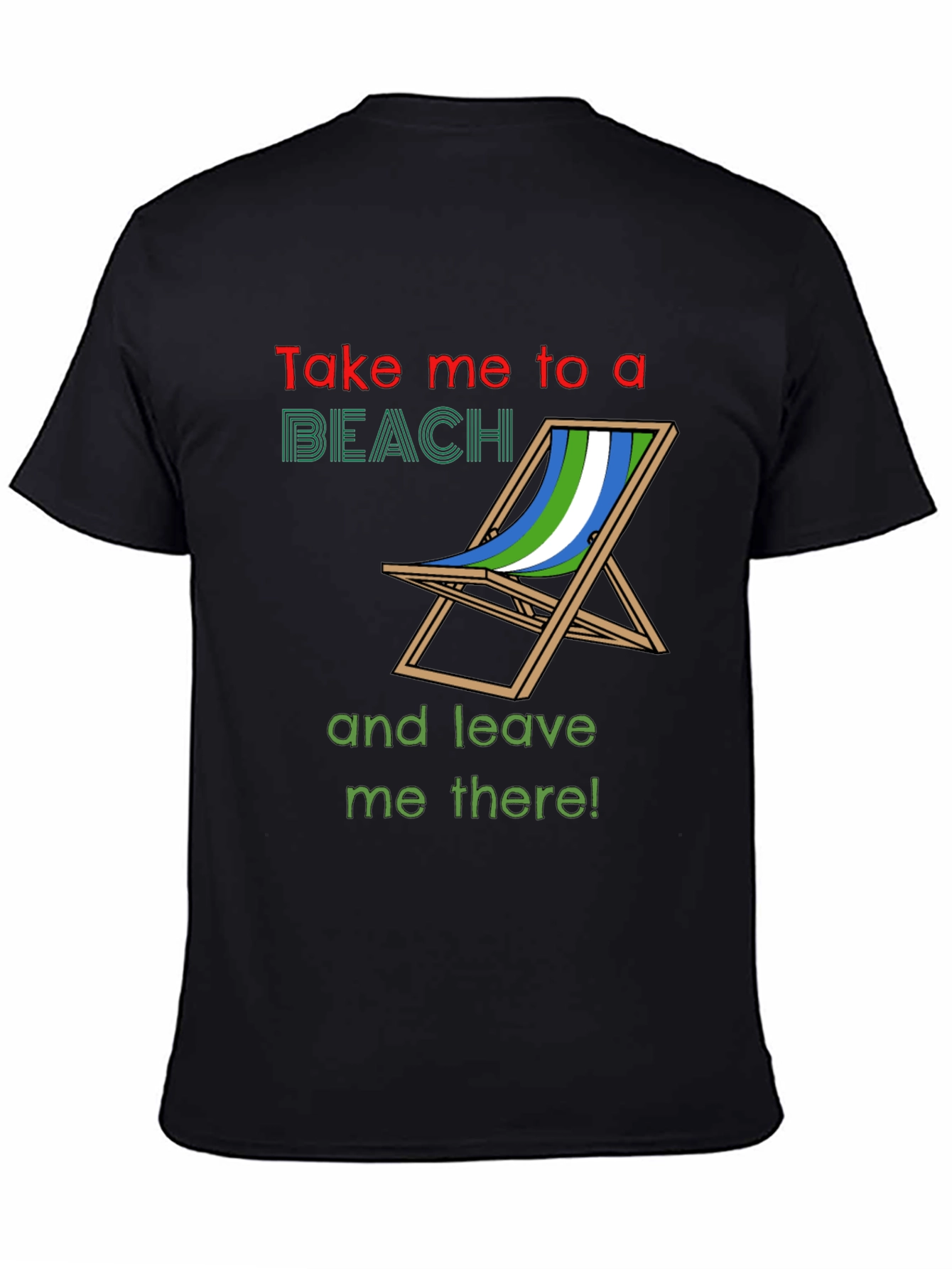 Beach Lover T-Shirt - Take Me To A Beach