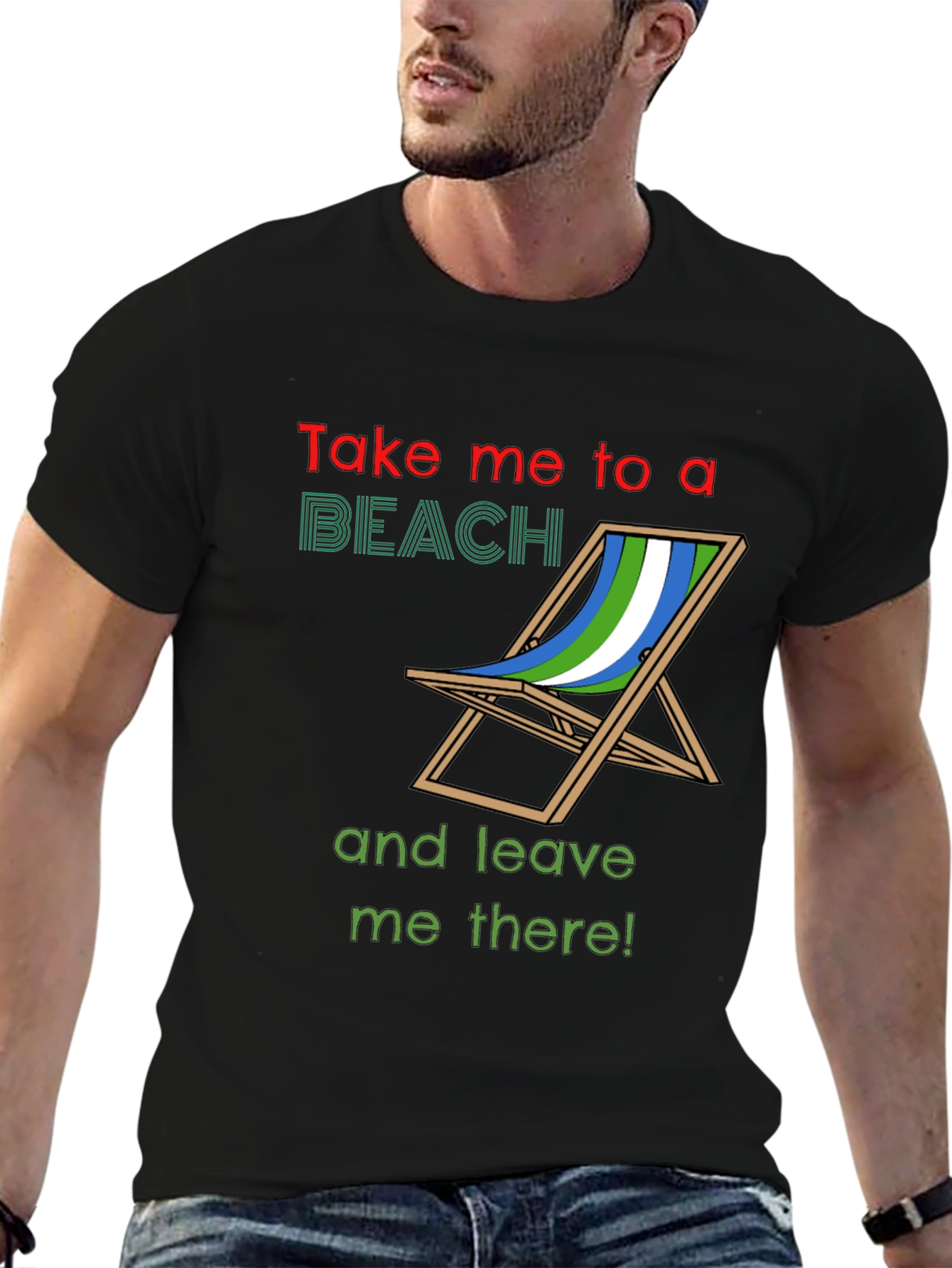 Beach Lover T-Shirt - Take Me To A Beach