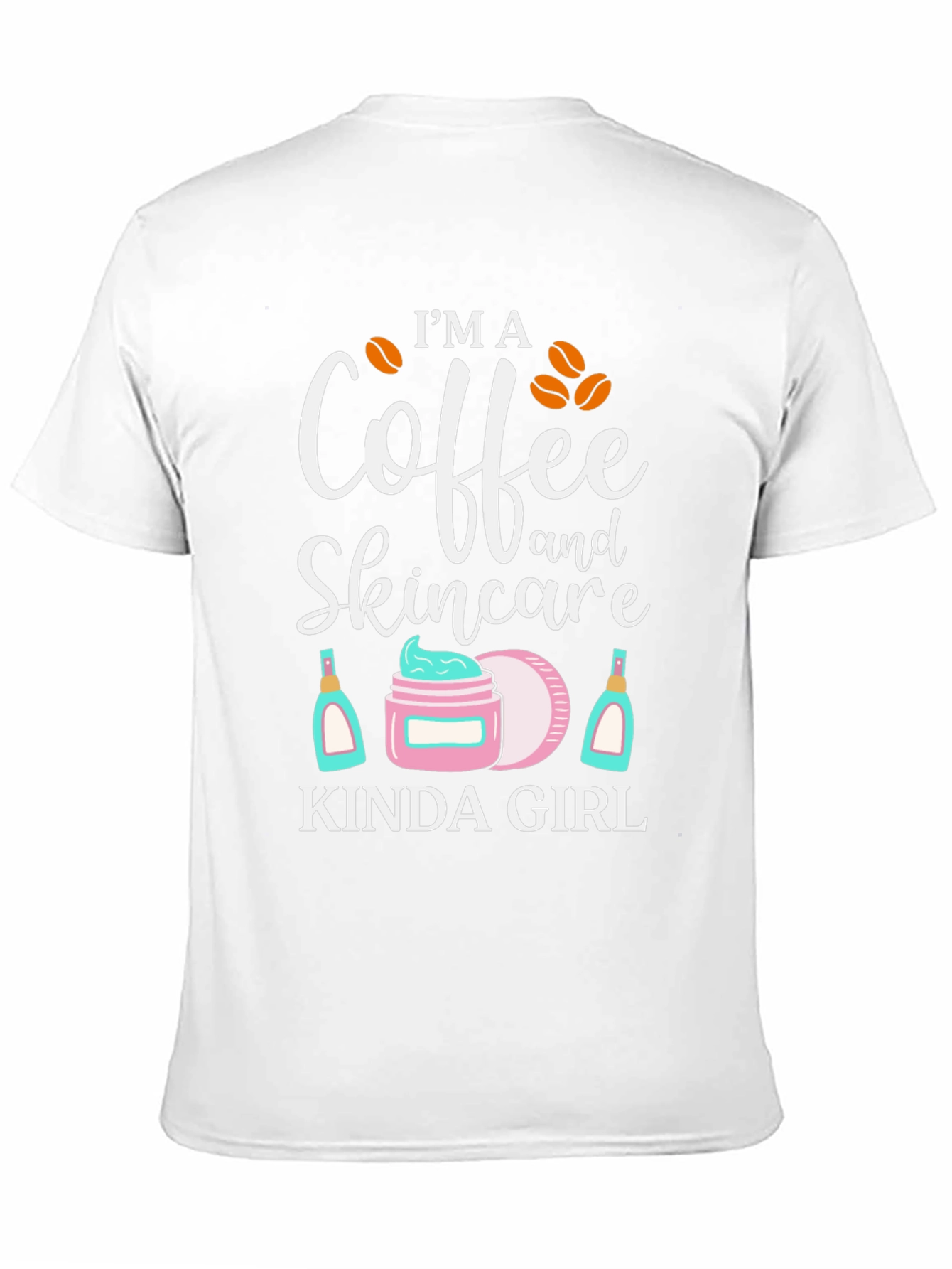 Camiseta Negra Coffee & Skincare Girl