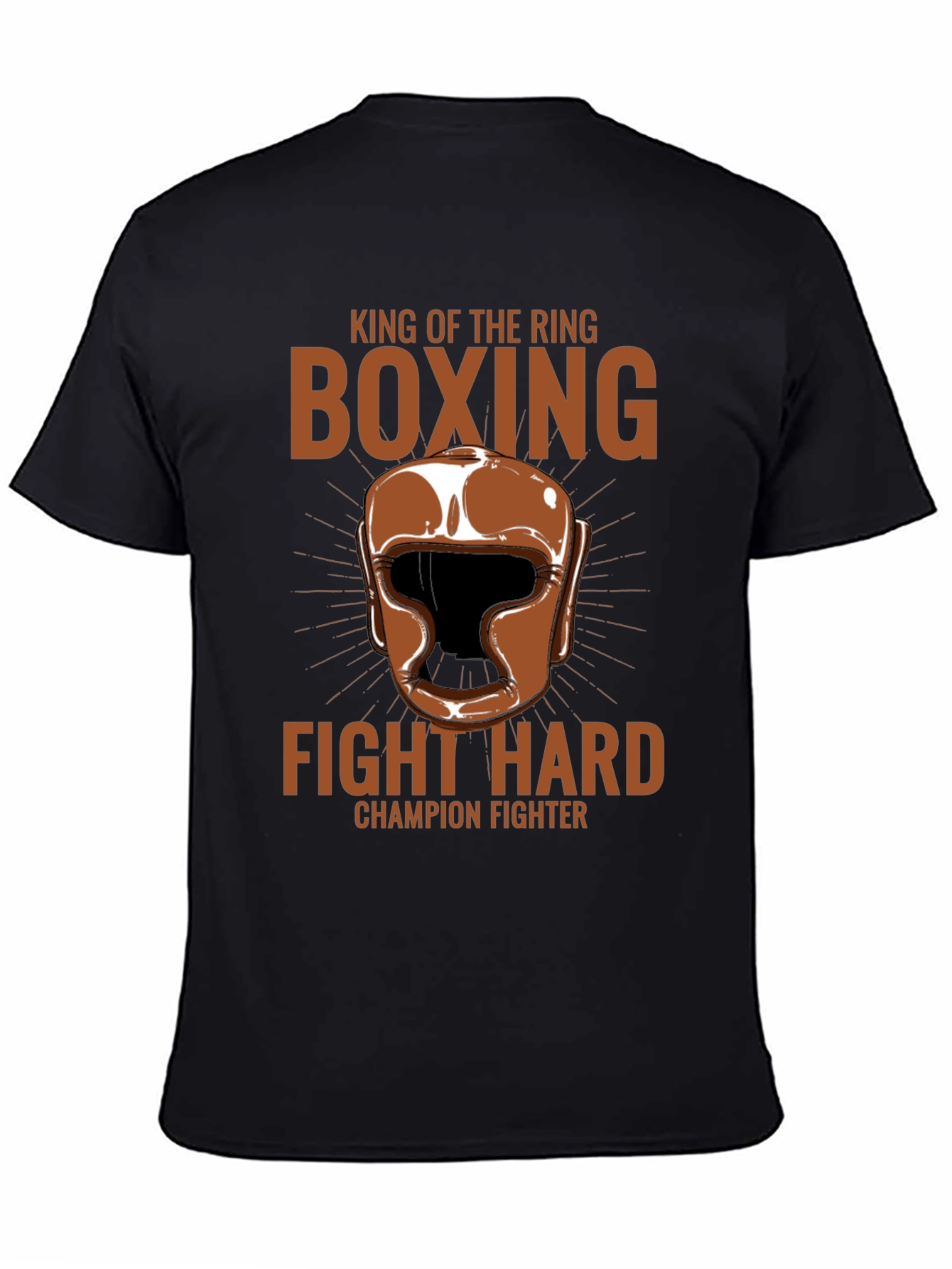 Camiseta Boxeo Rey del Ring - Diseño Único