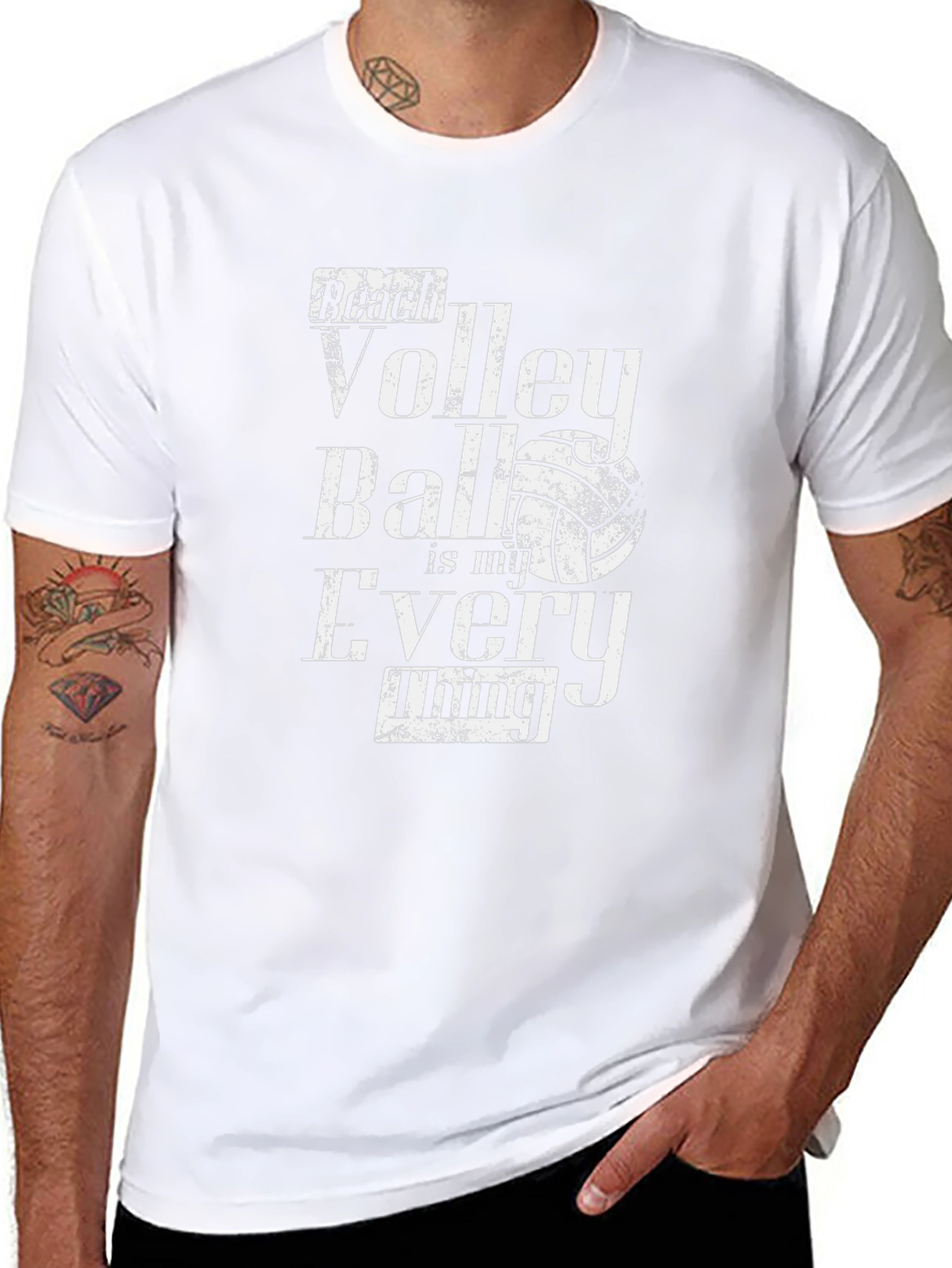 Camiseta Negra Beach Volleyball is my Everything