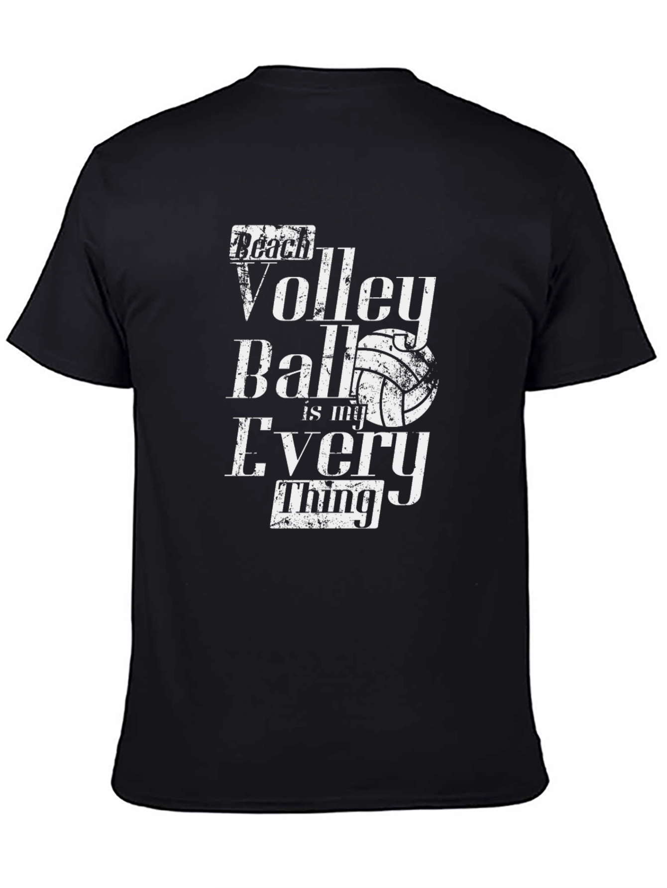Camiseta Negra Beach Volleyball is my Everything