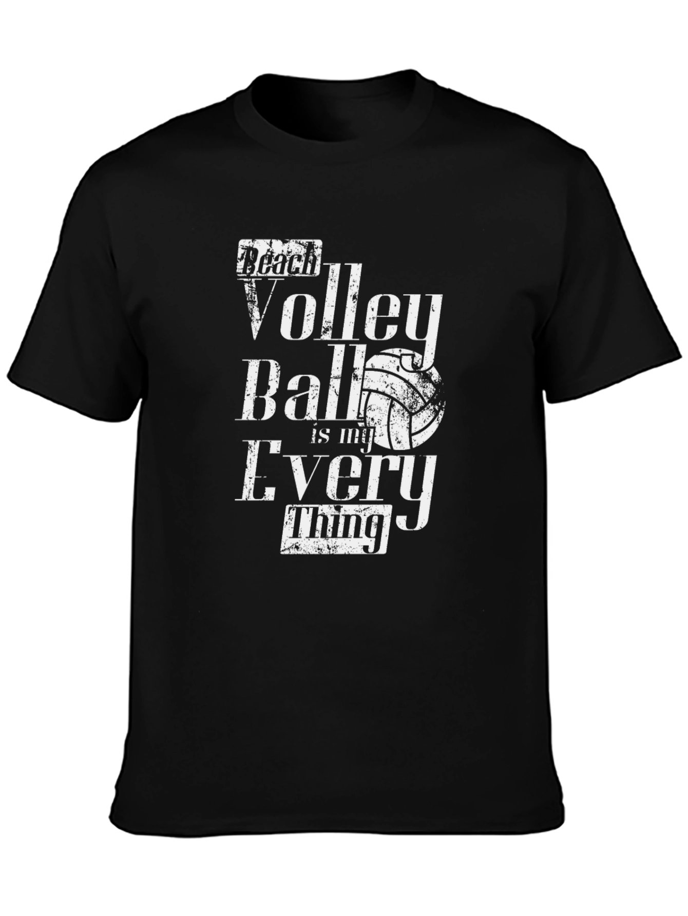 Camiseta Negra Beach Volleyball is my Everything