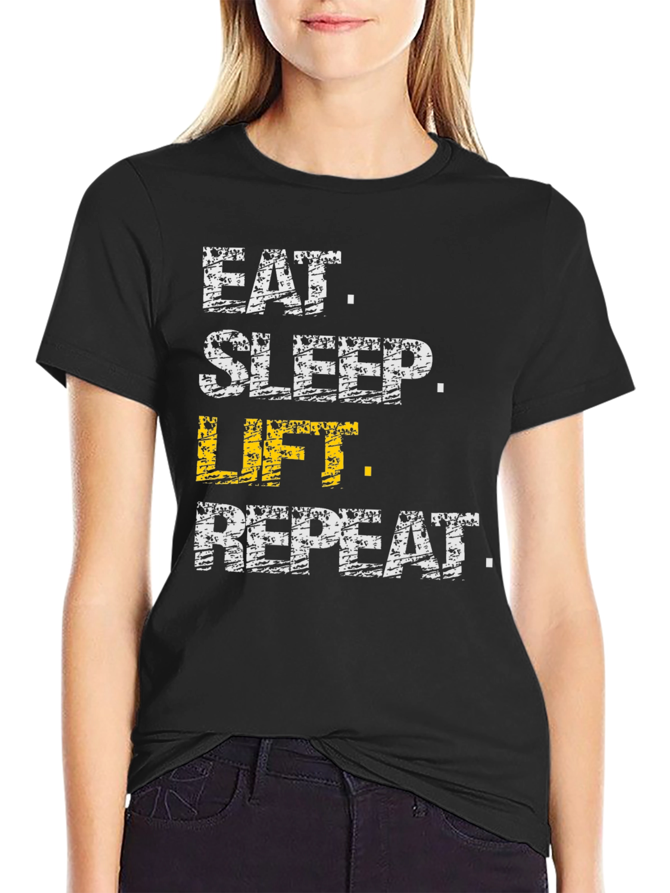 Camiseta Eat Sleep Lift Repeat