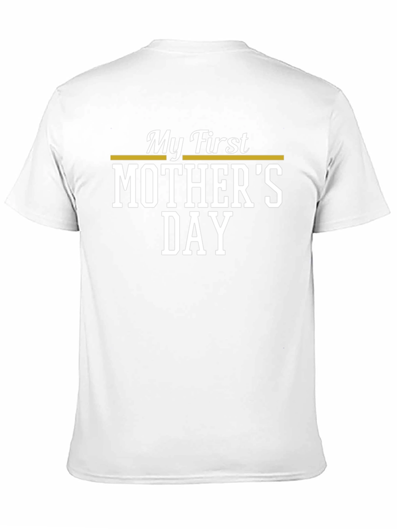 Camiseta Negra Mi Primer Día de la Madre