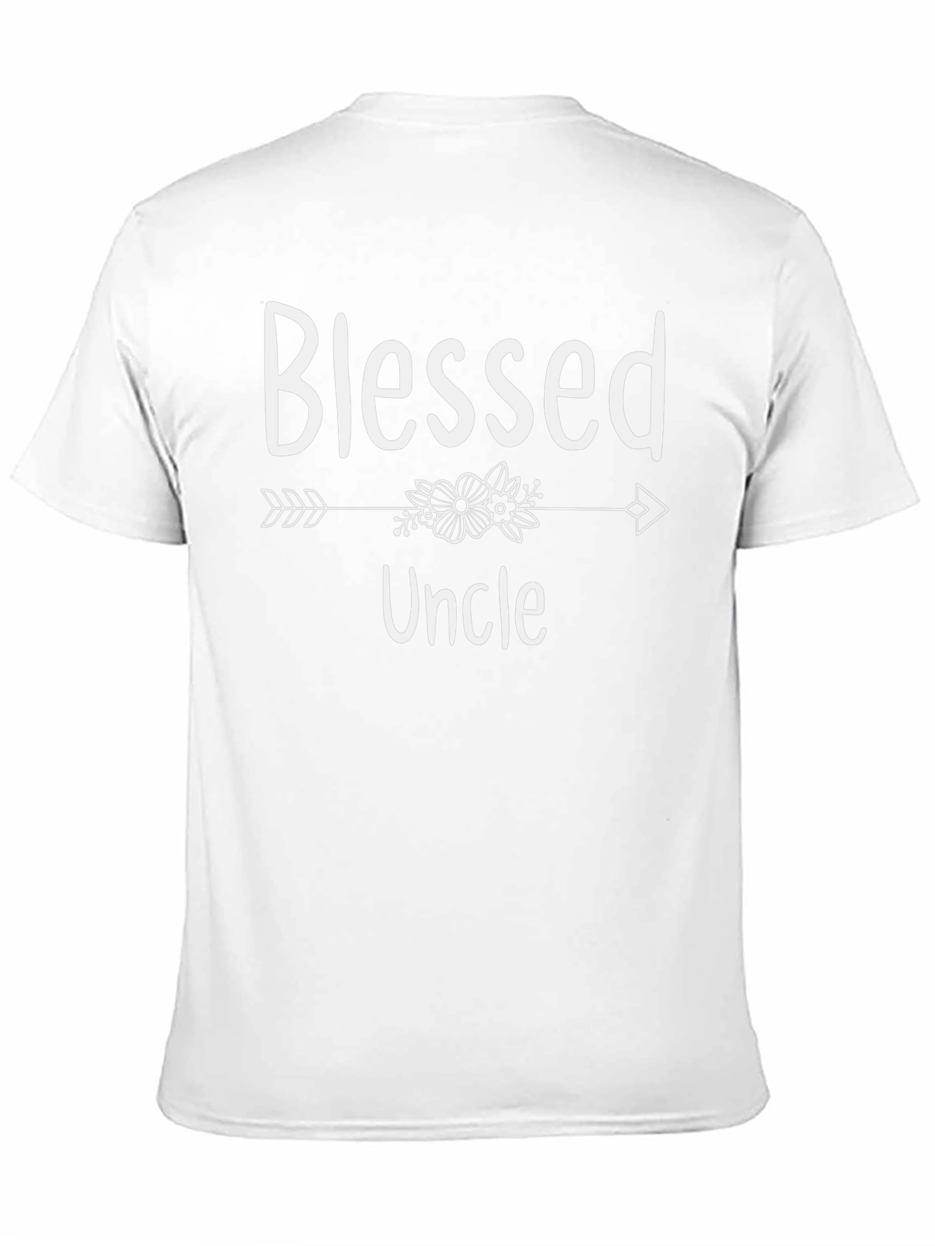 Camiseta Negra Blessed Uncle