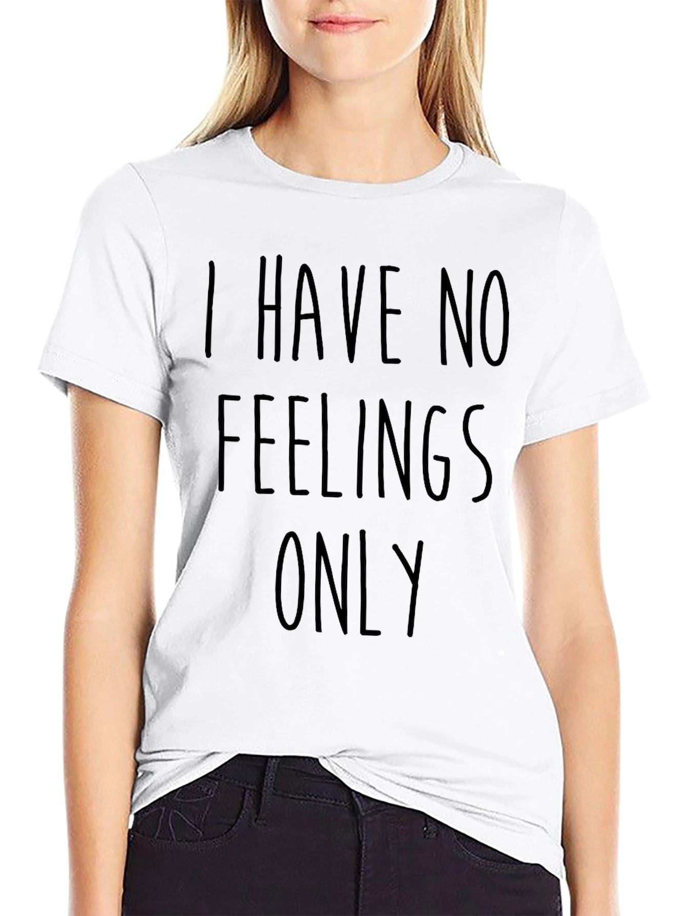 Camiseta Negra: No Tengo Sentimientos