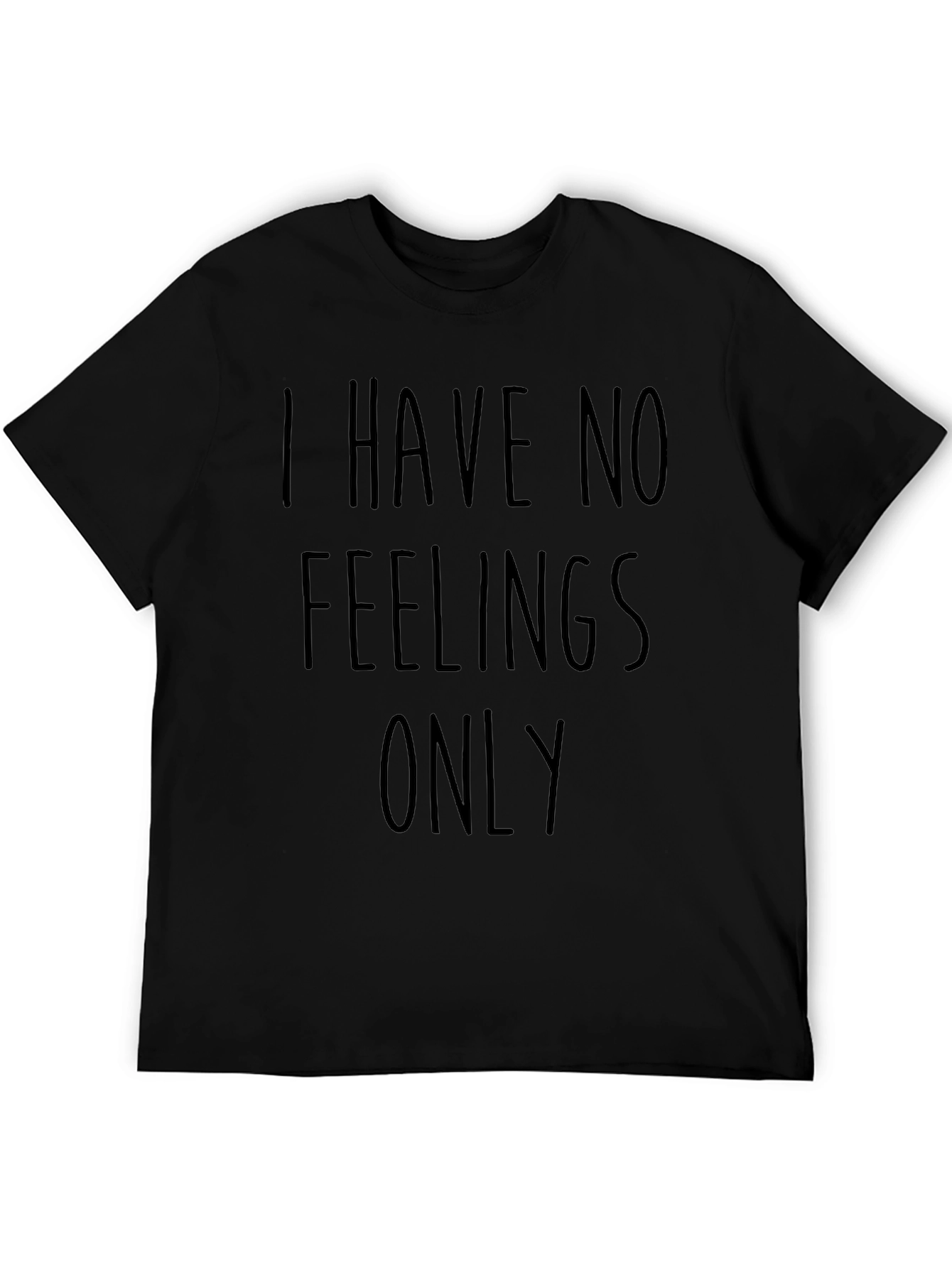 Camiseta Negra: No Tengo Sentimientos