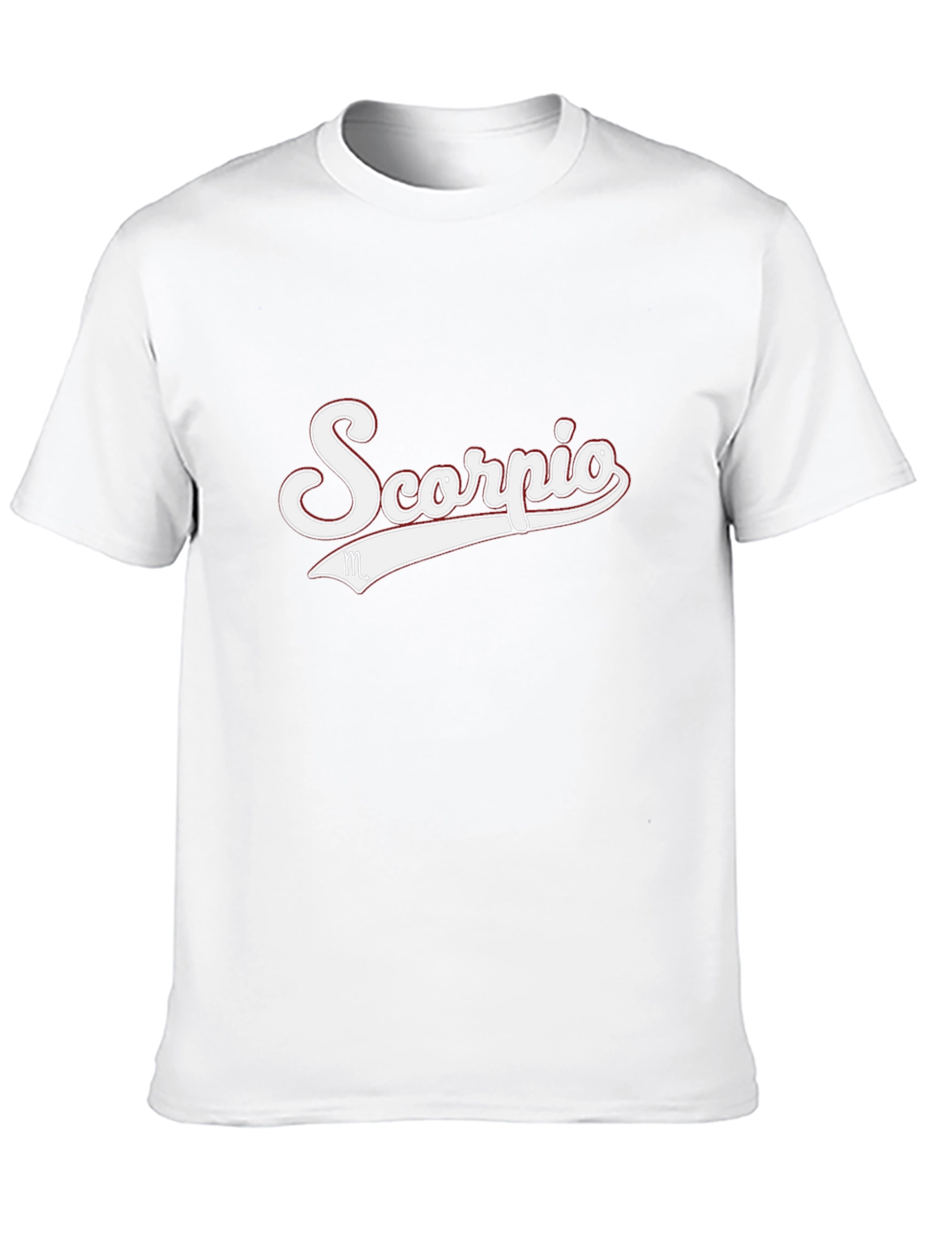Camiseta Negra Scorpio - Diseño Zodiaco