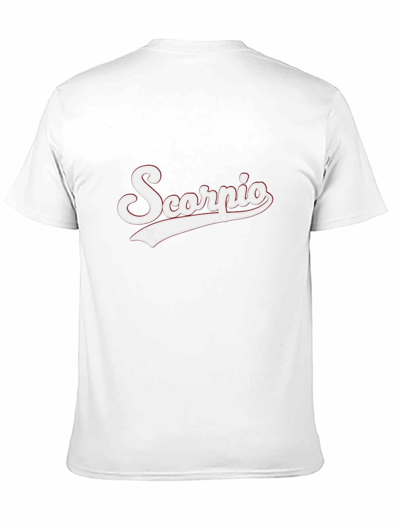 Camiseta Negra Scorpio - Diseño Zodiaco