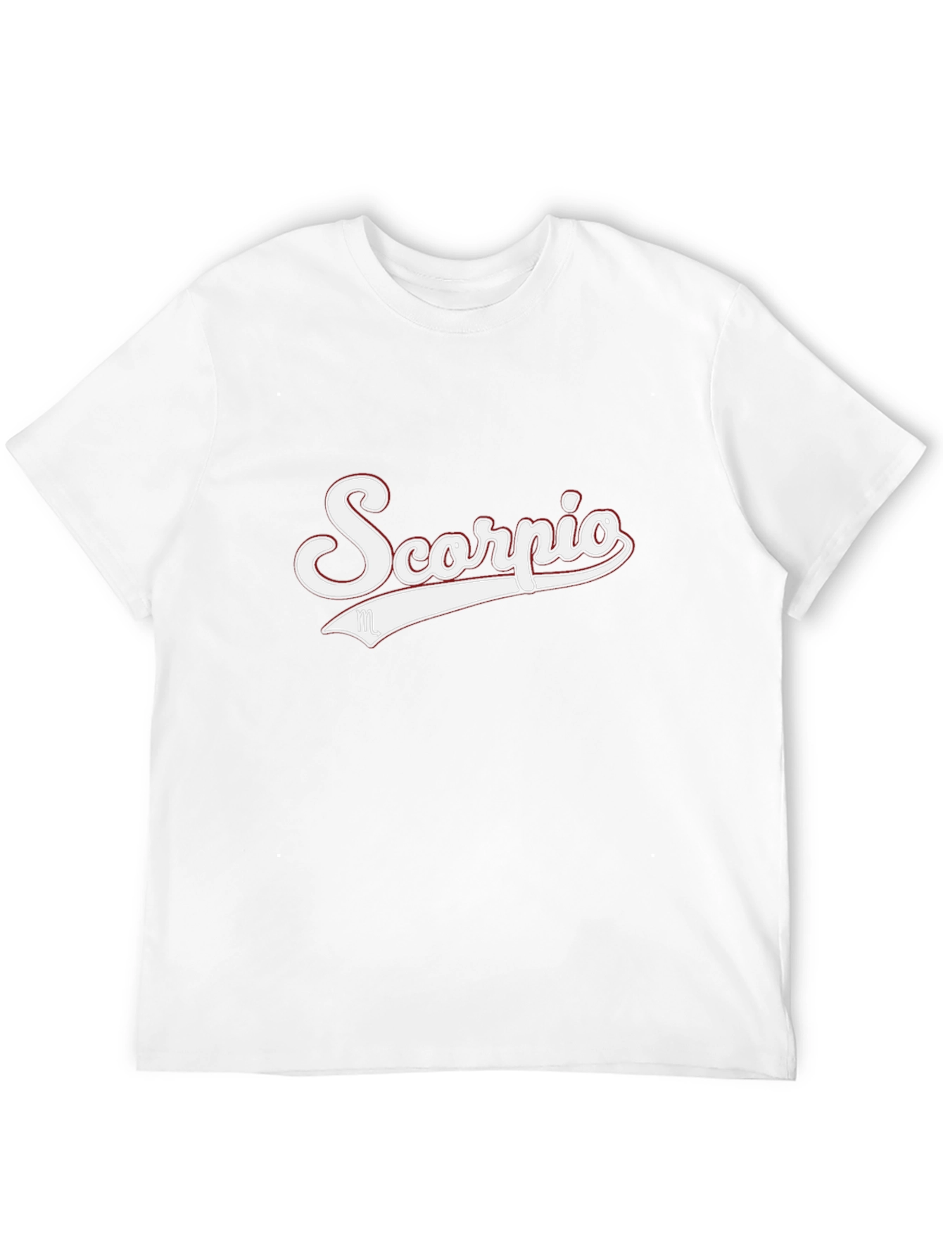 Camiseta Negra Scorpio - Diseño Zodiaco