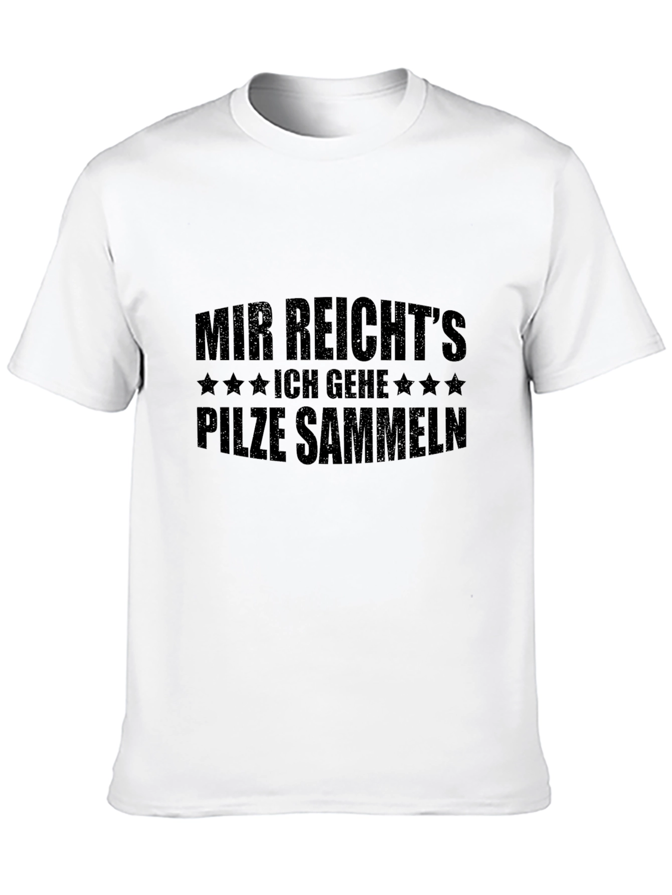 Camiseta Negra Mir Reichts - Para Amantes de Setas