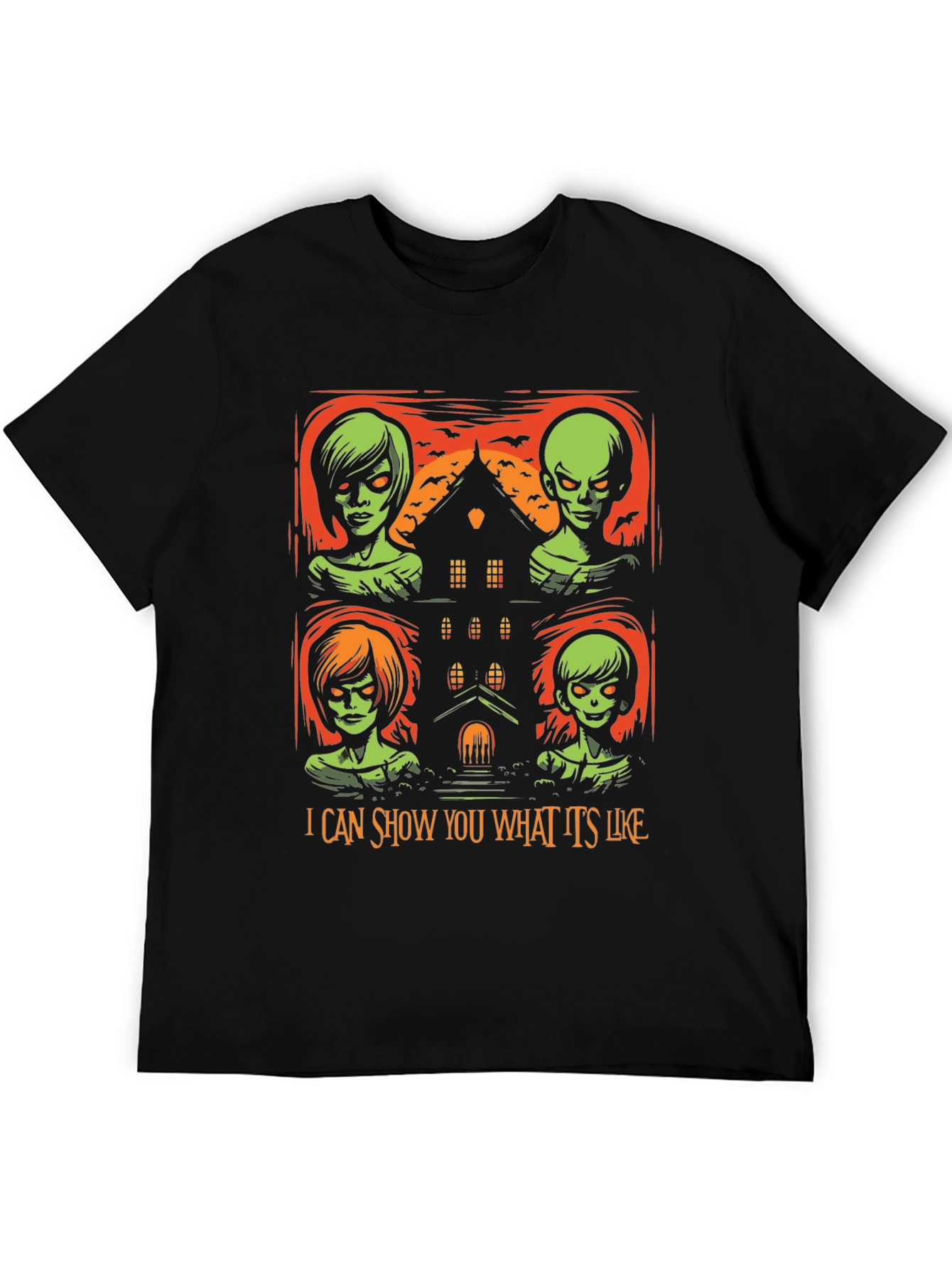 Camiseta de Halloween con diseño espeluznante