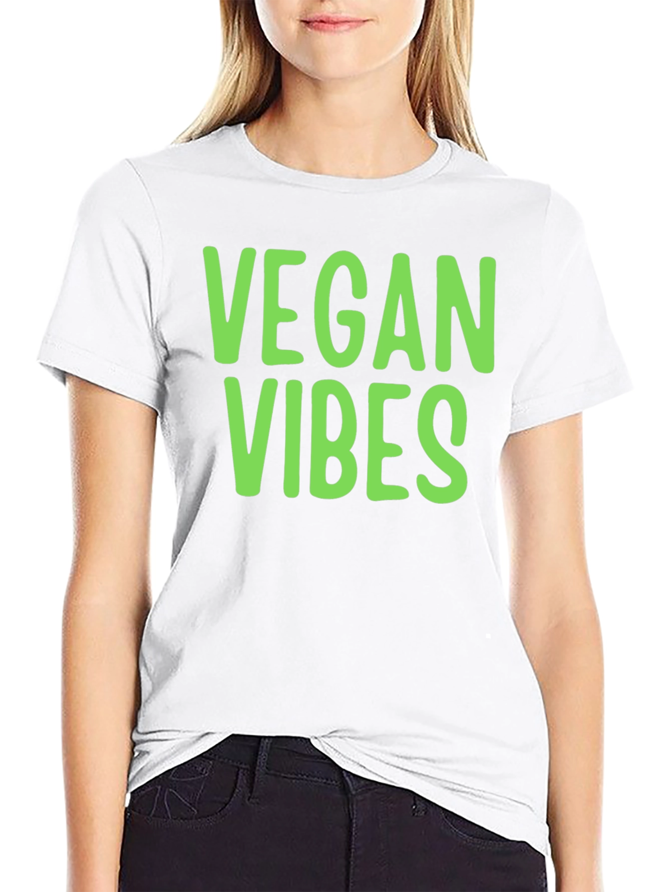 Camiseta Negra Vegan Vibes