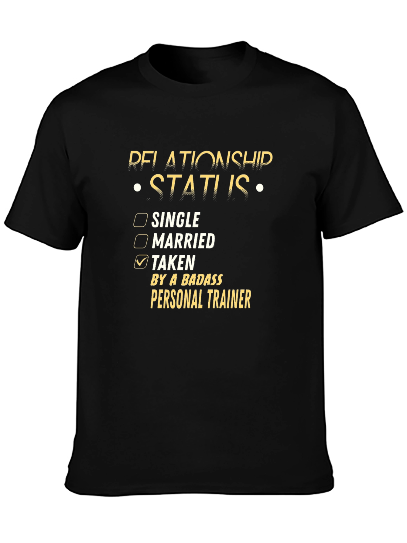 Camiseta de estado sentimental: Entrenador personal rudo