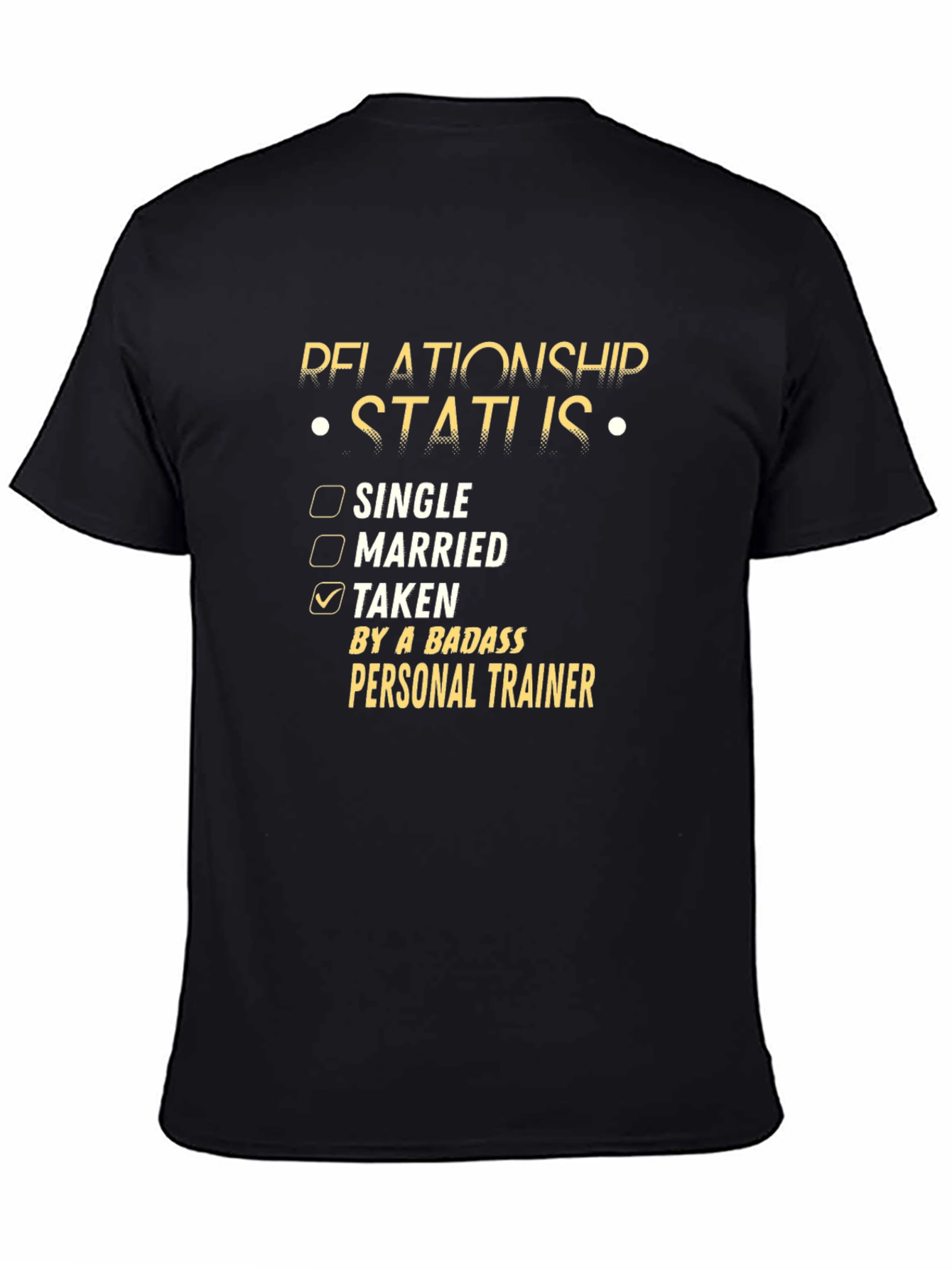 Camiseta de estado sentimental: Entrenador personal rudo