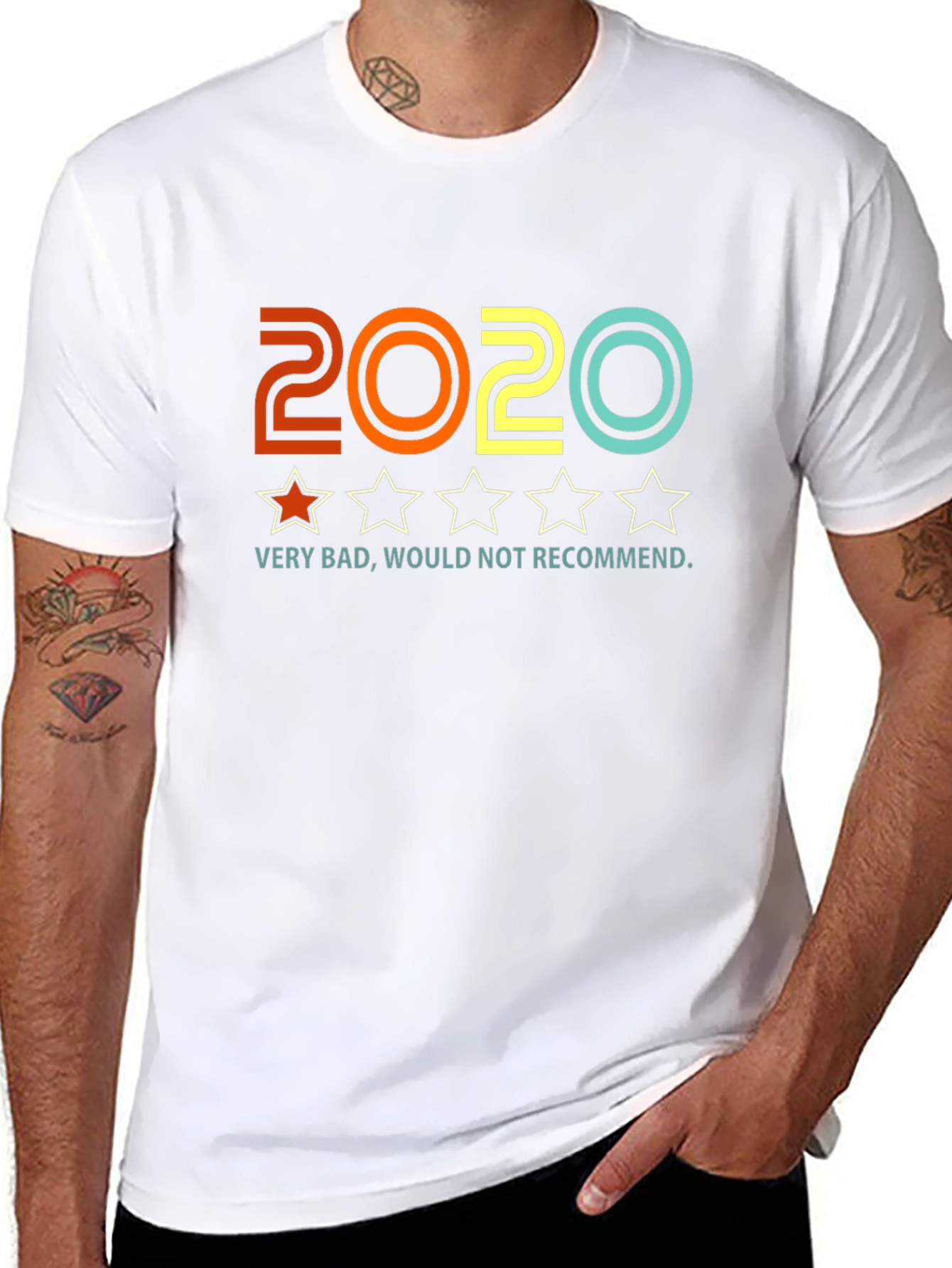 Camiseta 2020: ¡Evita el año con estilo!