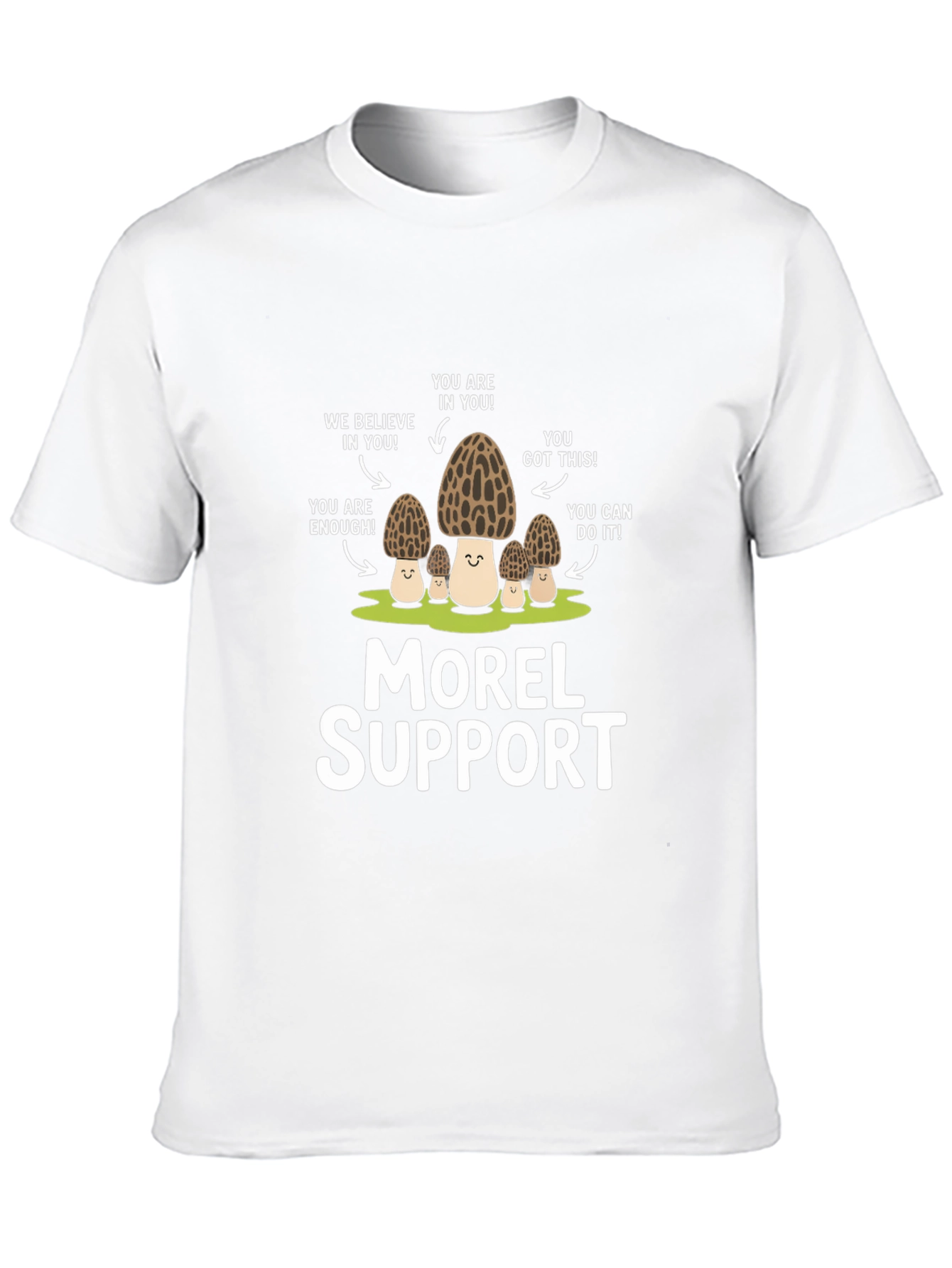 Camiseta Morel Support - Motivación con setas
