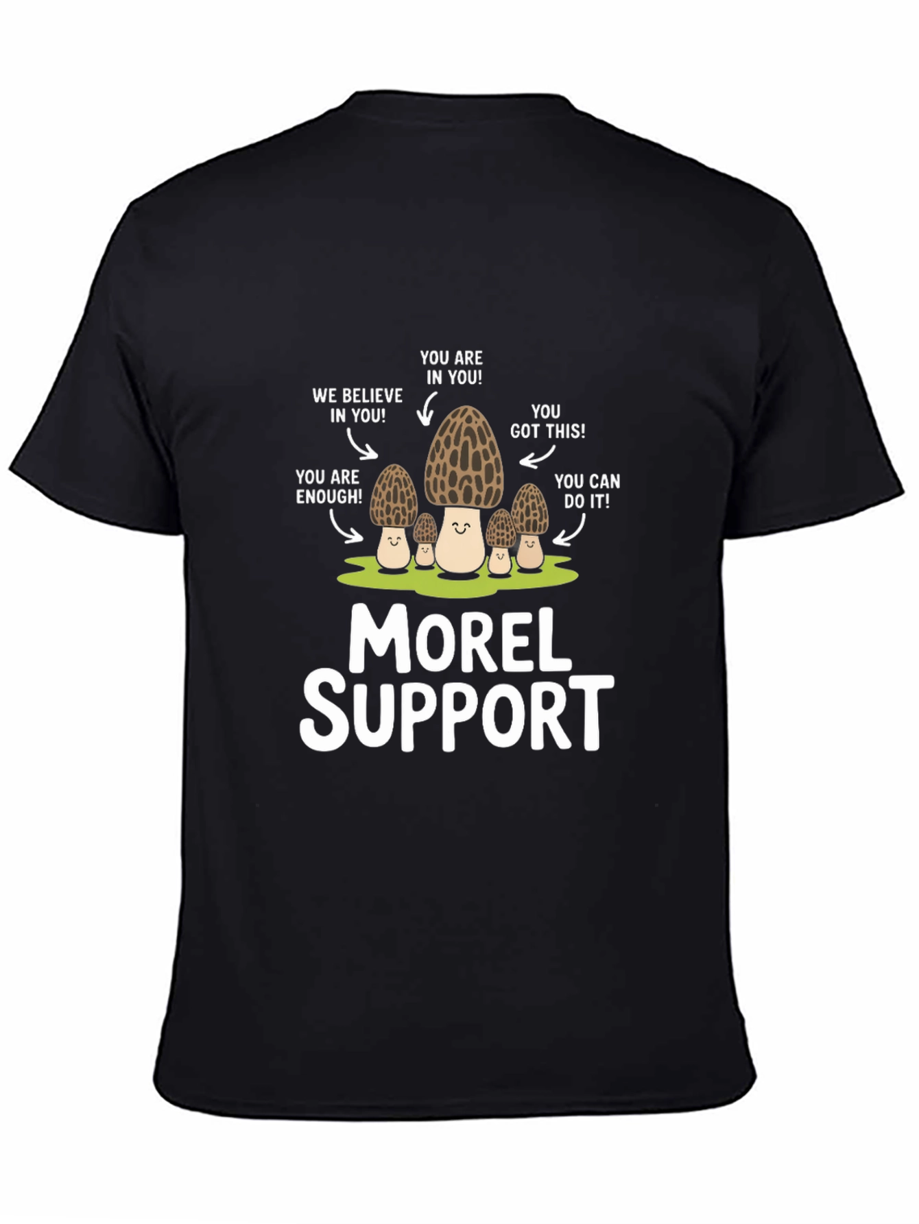 Camiseta Morel Support - Motivación con setas