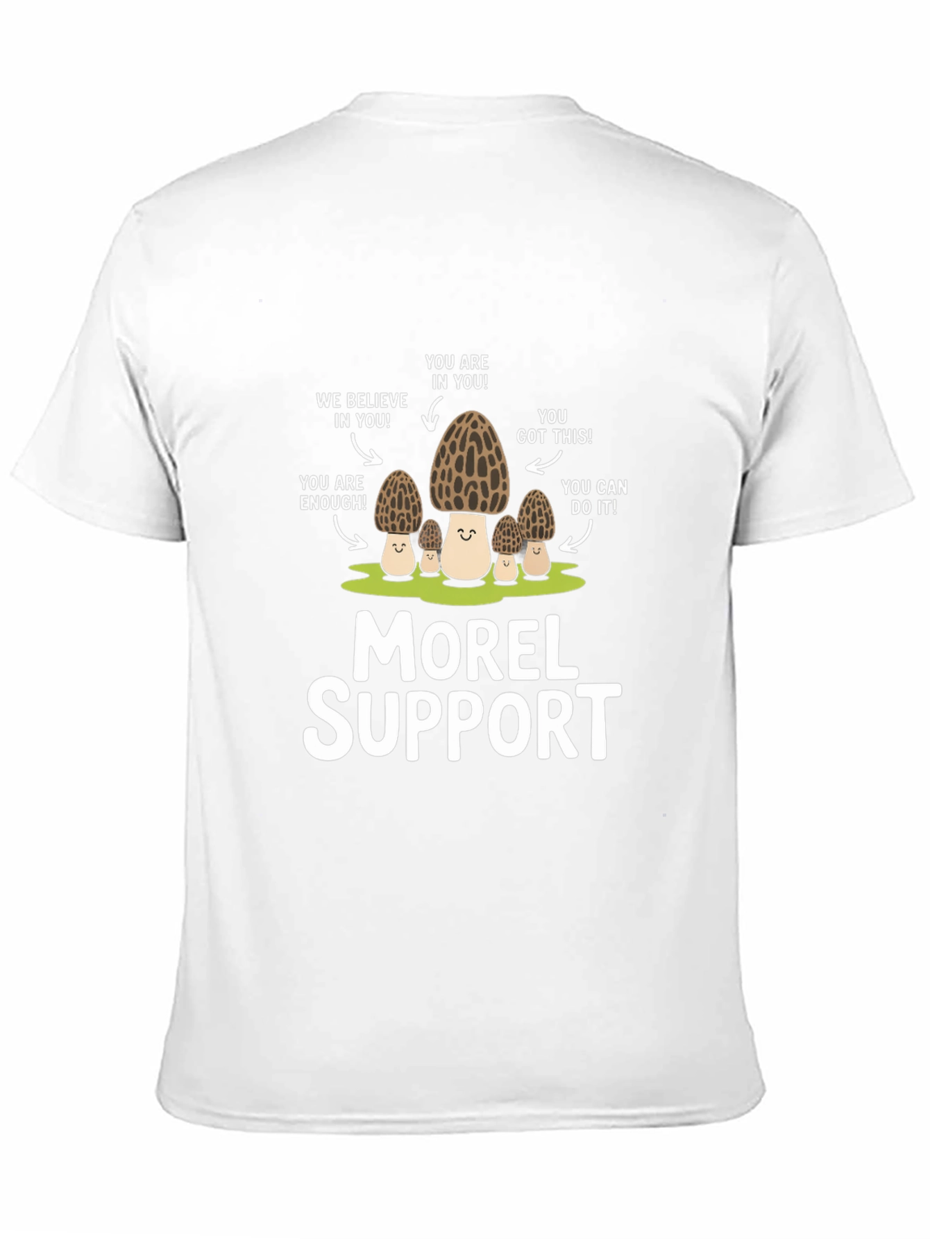 Camiseta Morel Support - Motivación con setas