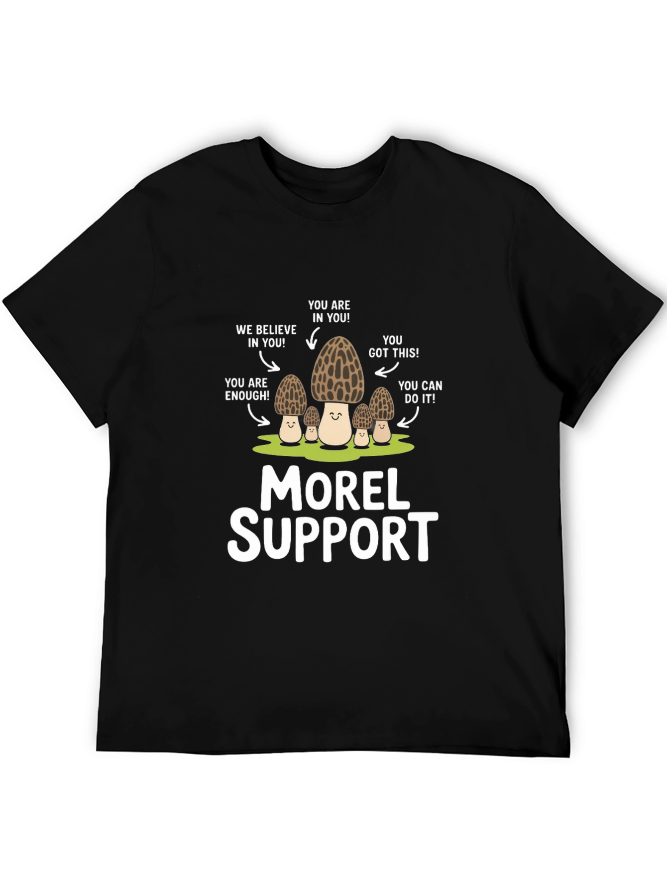 Camiseta Morel Support - Motivación con setas