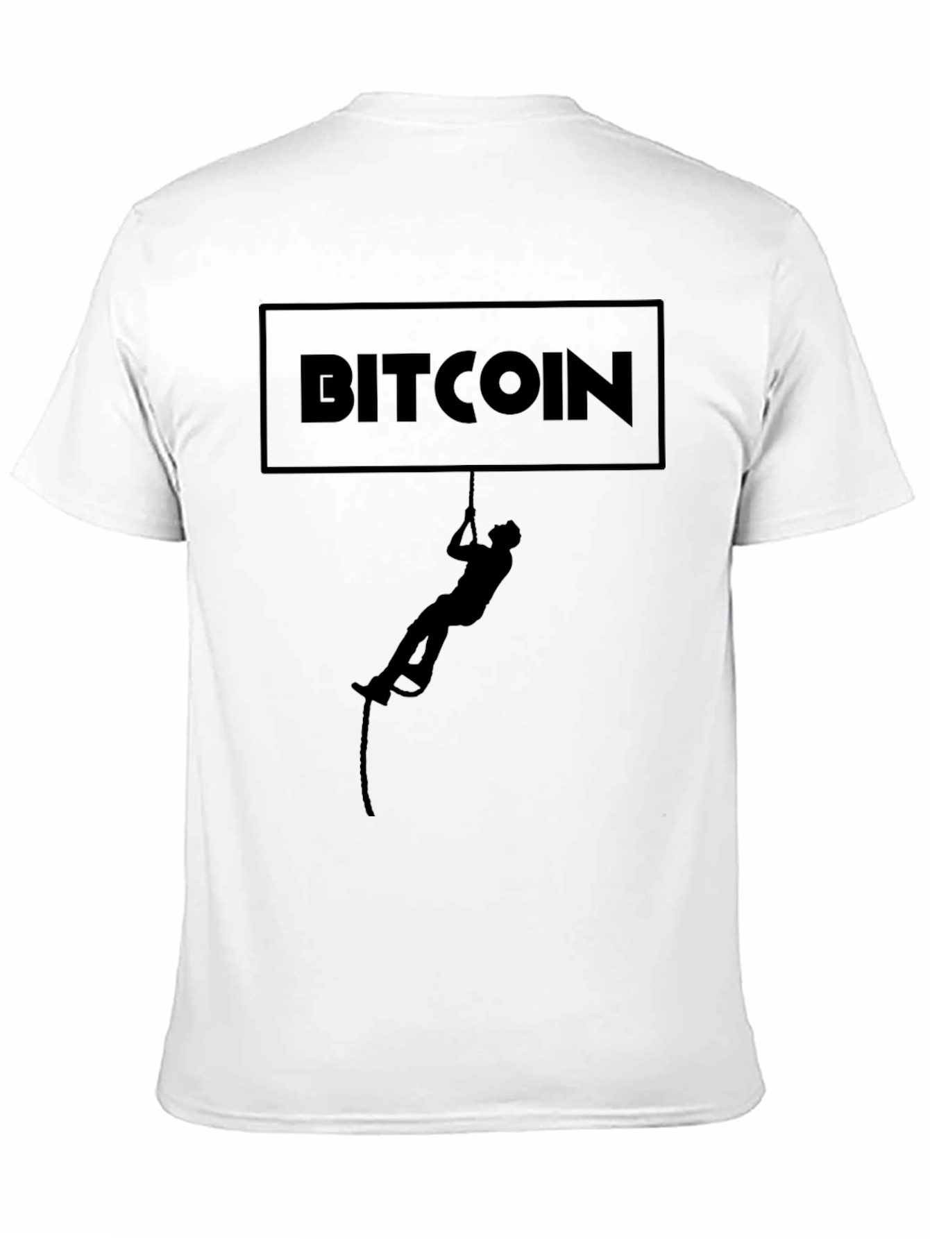 Camiseta Bitcoin Escalador - Crypto con Estilo