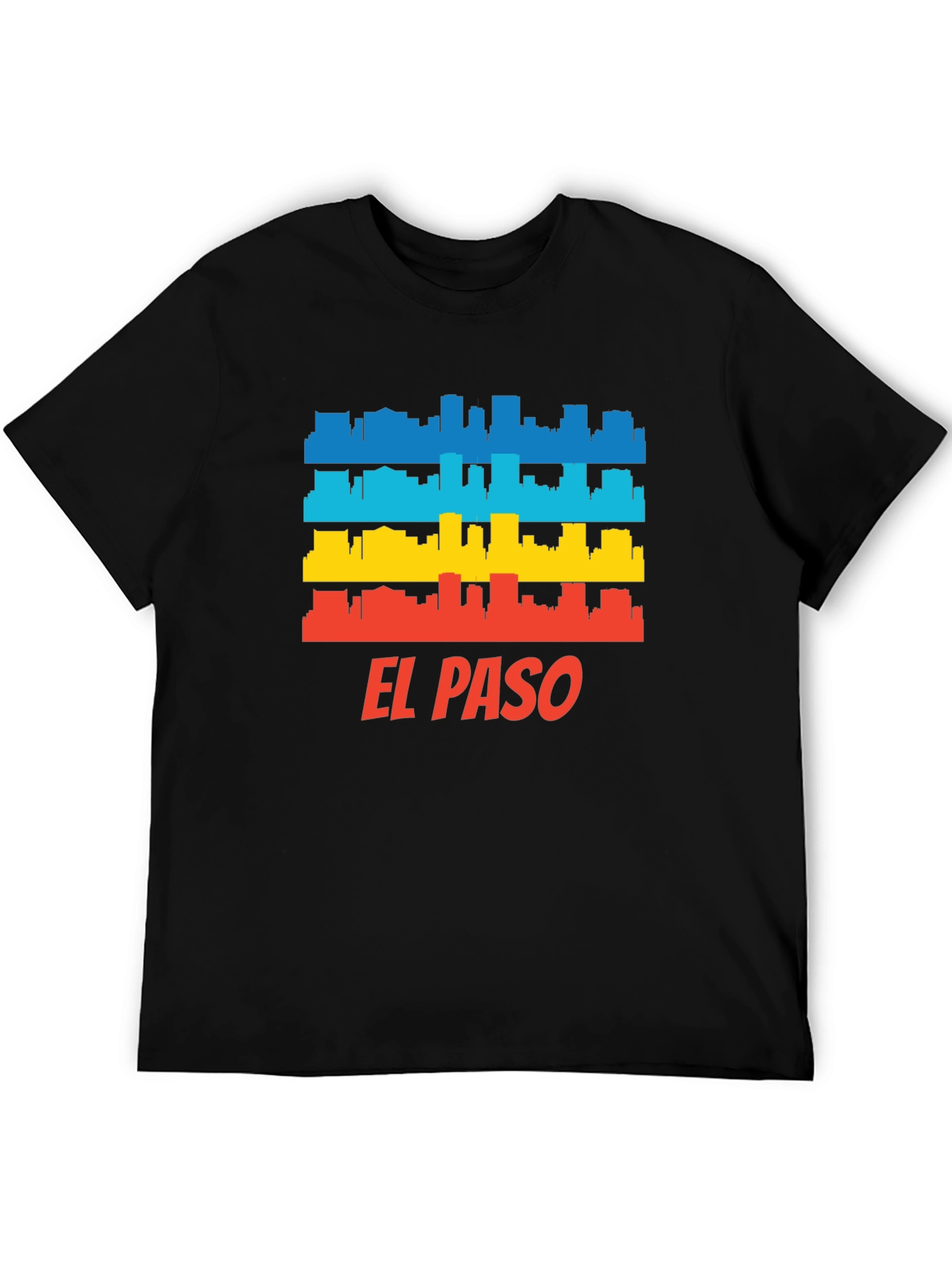Camiseta Hombre El Paso Skyline