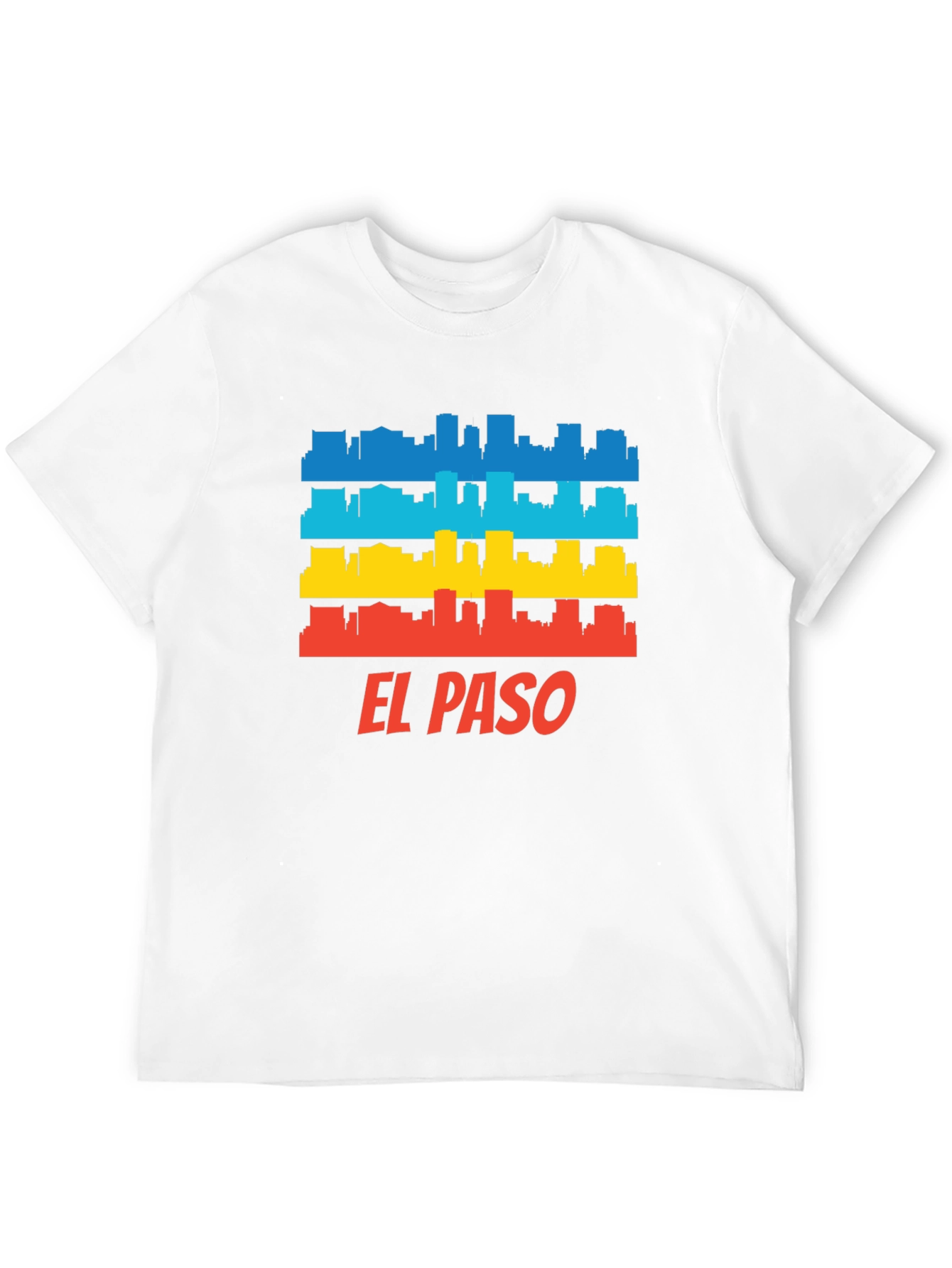 Camiseta Hombre El Paso Skyline