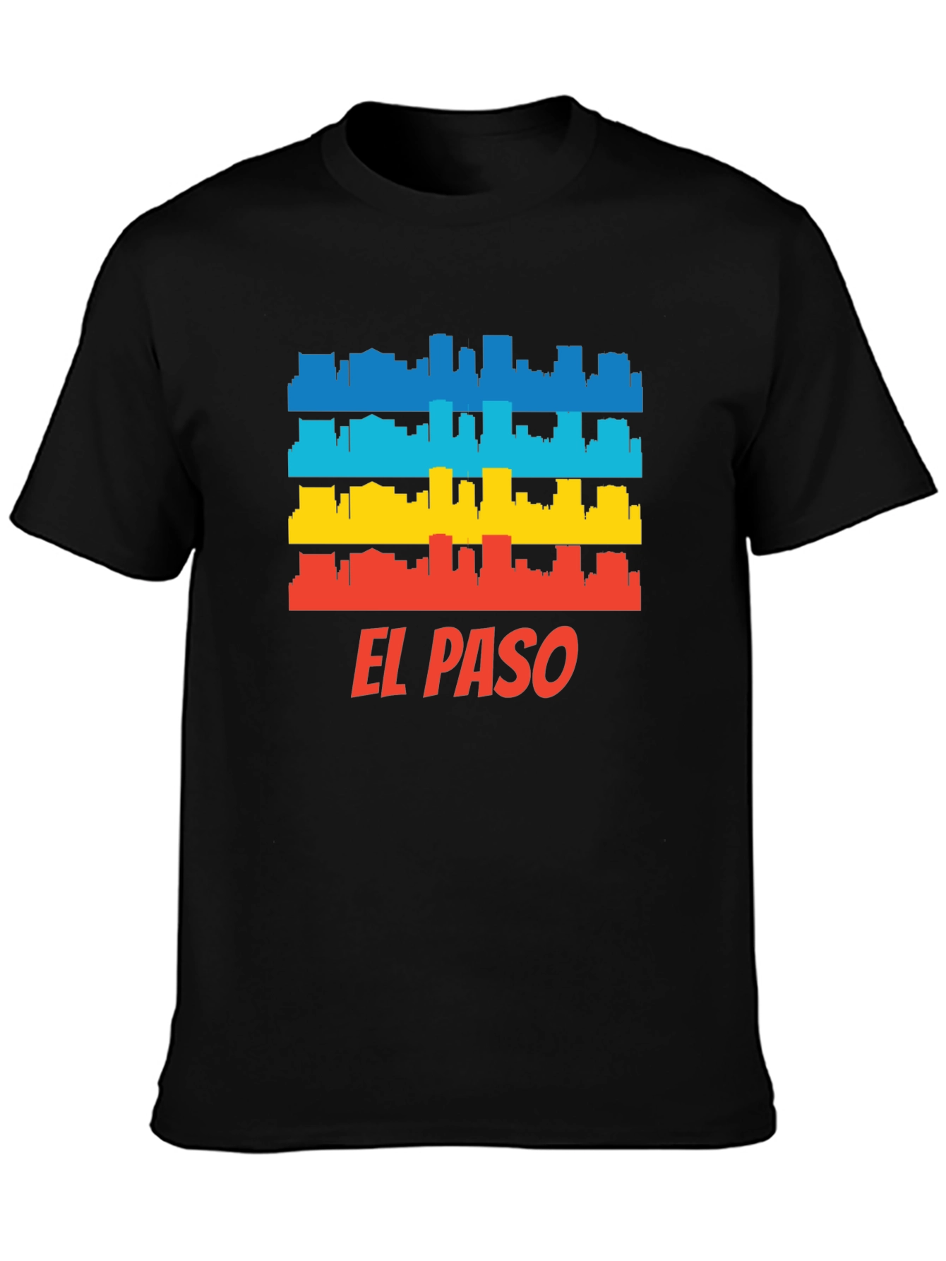Camiseta Hombre El Paso Skyline