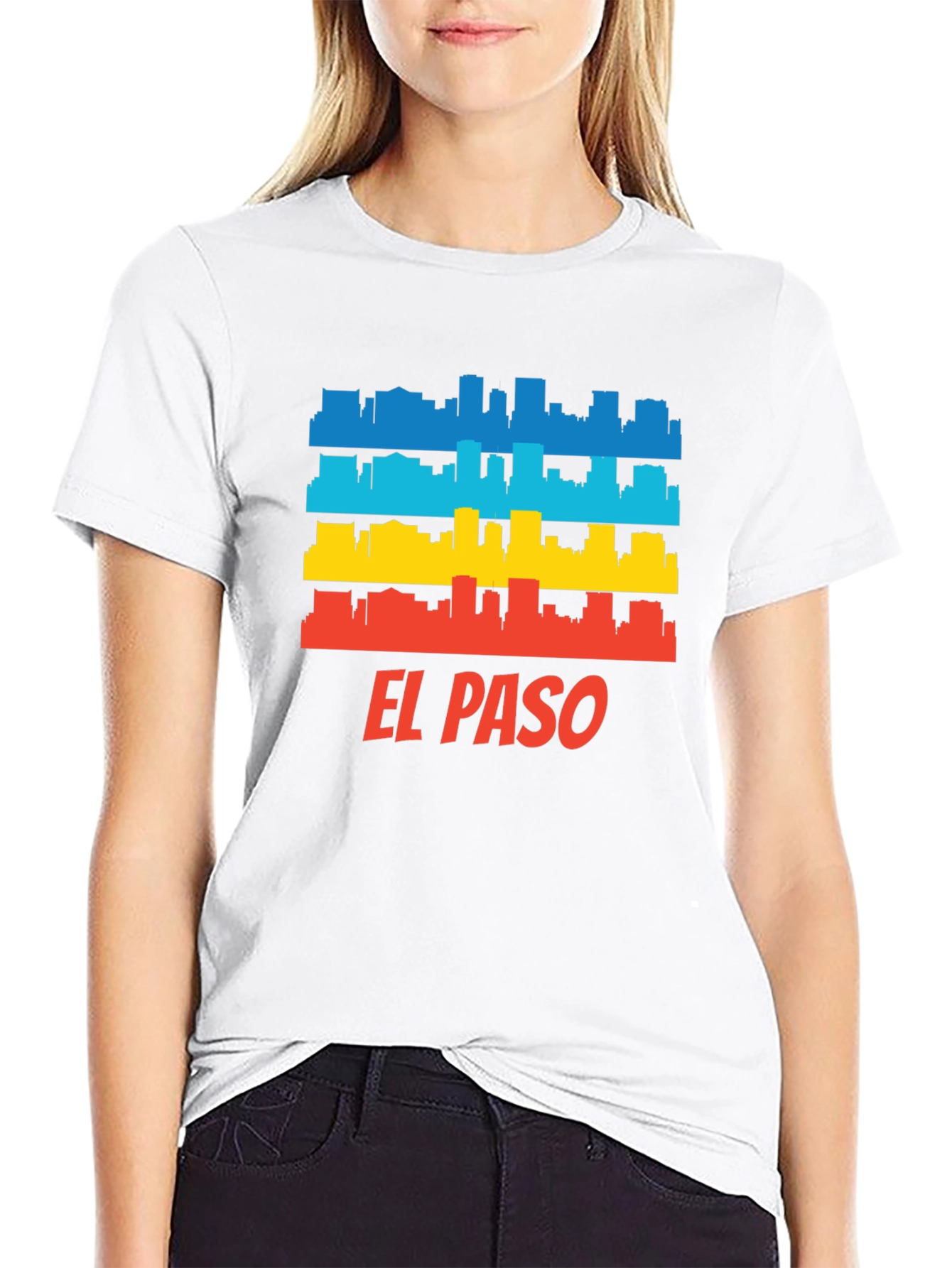 Camiseta Hombre El Paso Skyline