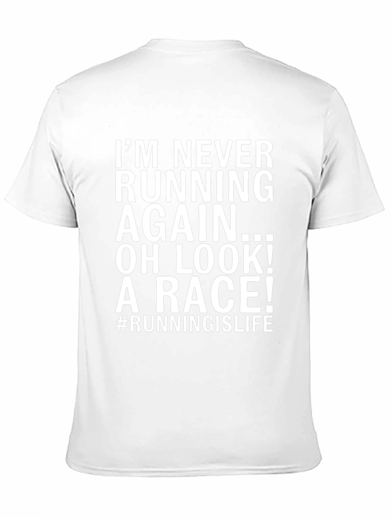 Camiseta Divertida Running is Life