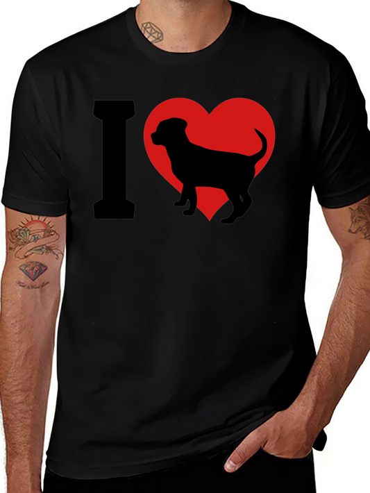 Camiseta Amo a los Perros - Diseño Adorable