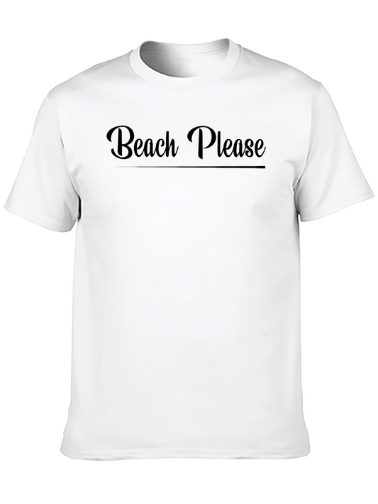 Camiseta Negra Beach Please