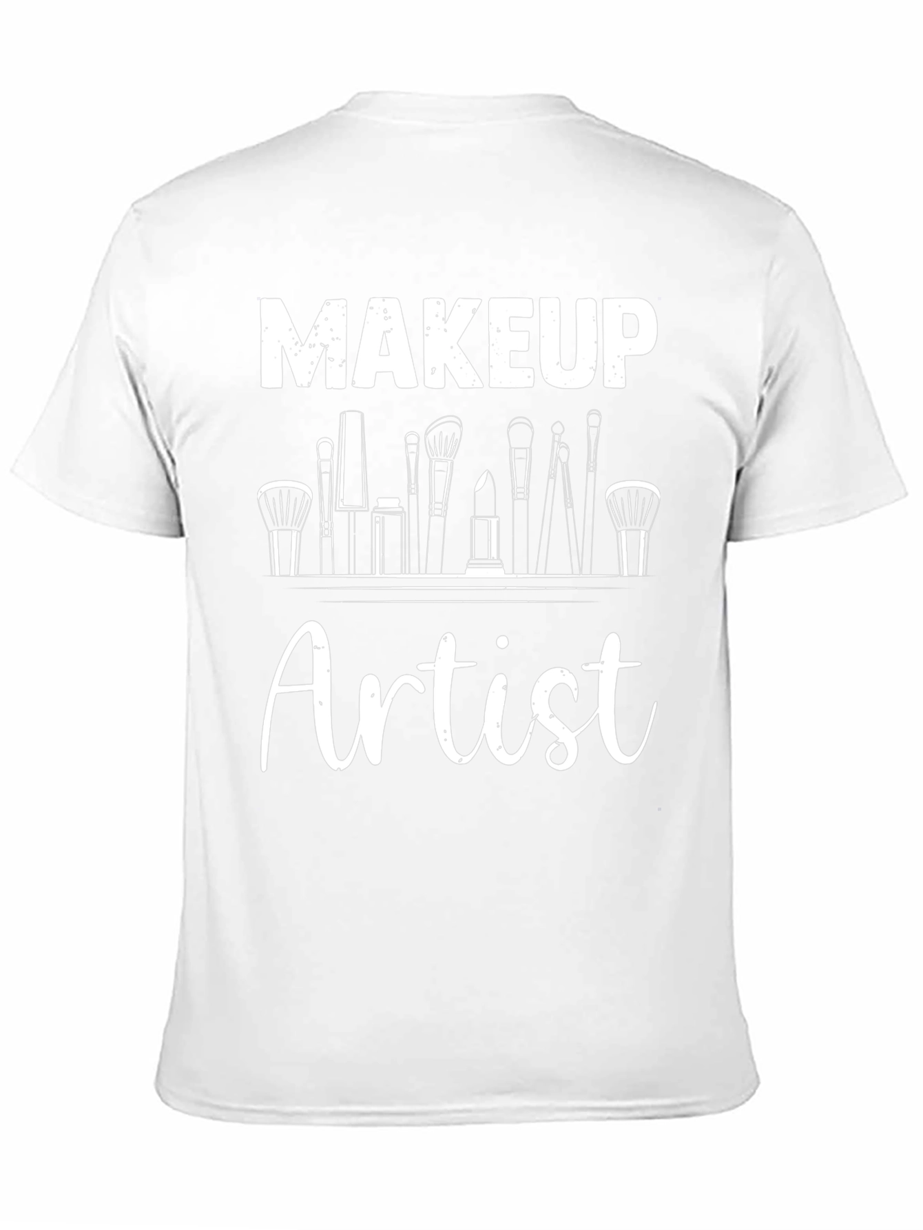 Camiseta Negra Maquilladora Artista
