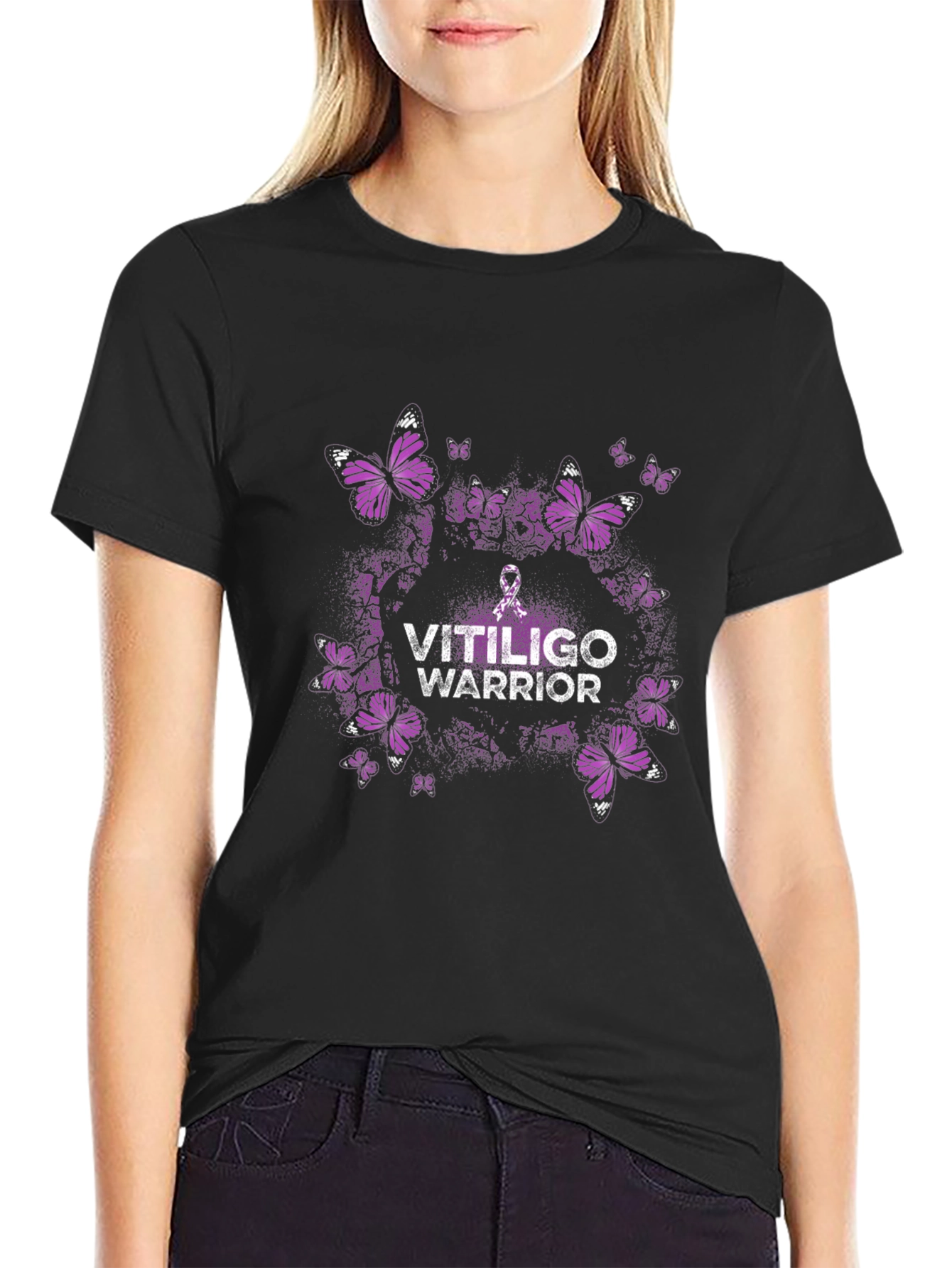 Camiseta Guerrero Vitiligo - Conciencia y Estilo