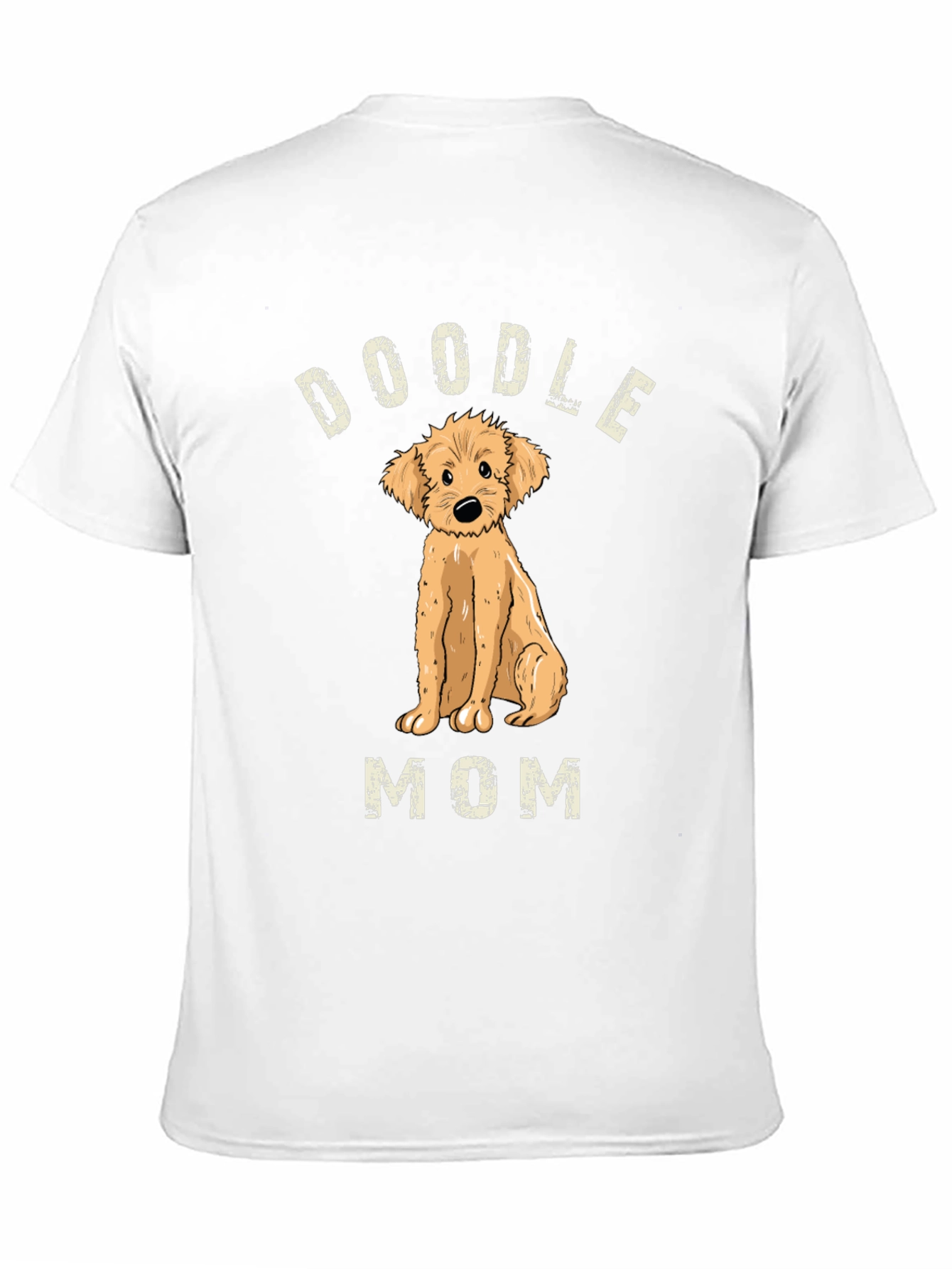 Camiseta Doodle Mom Negra Unisex