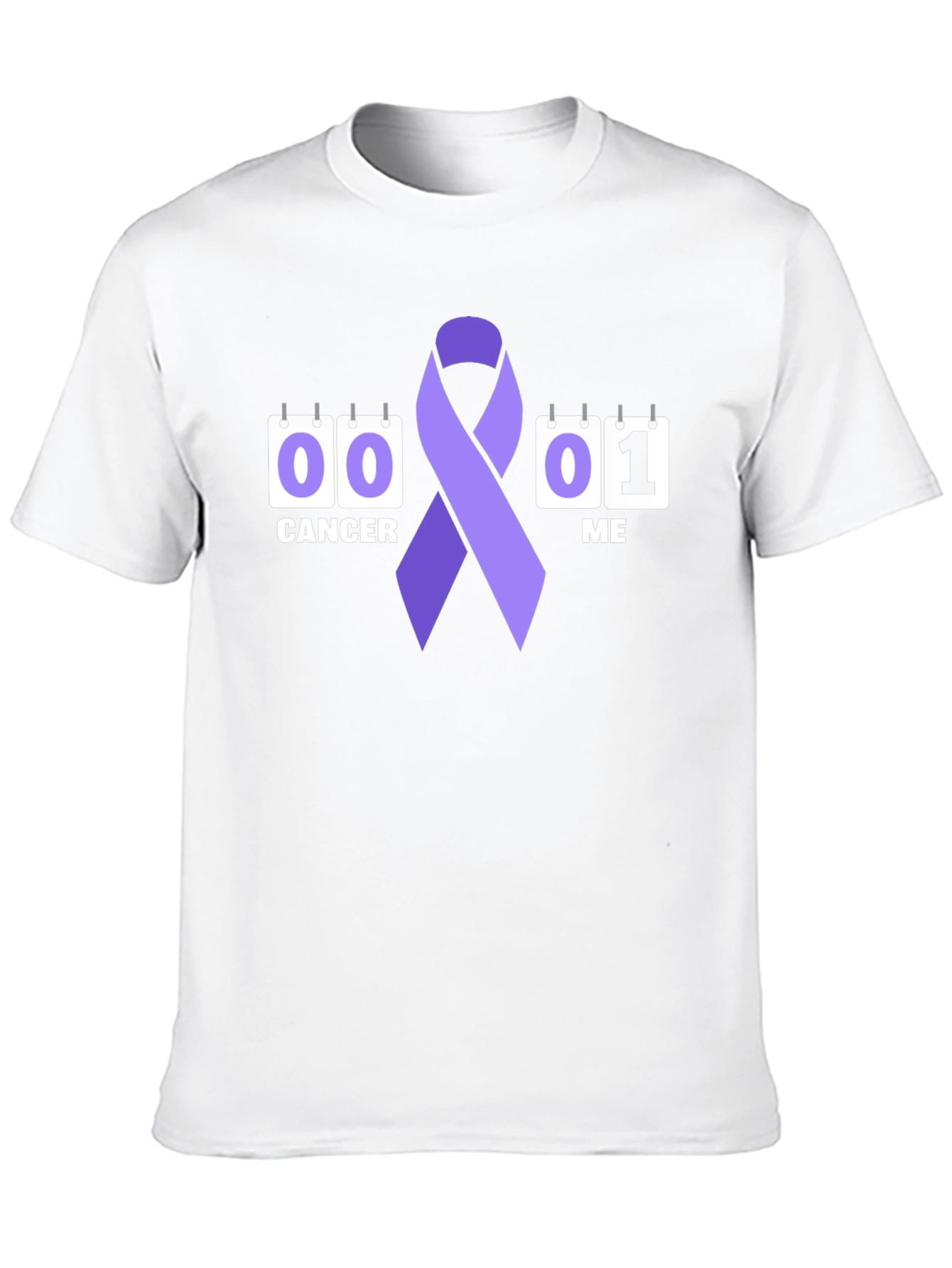 Camiseta Negra Lucha Contra el Cáncer: Esperanza y Apoyo